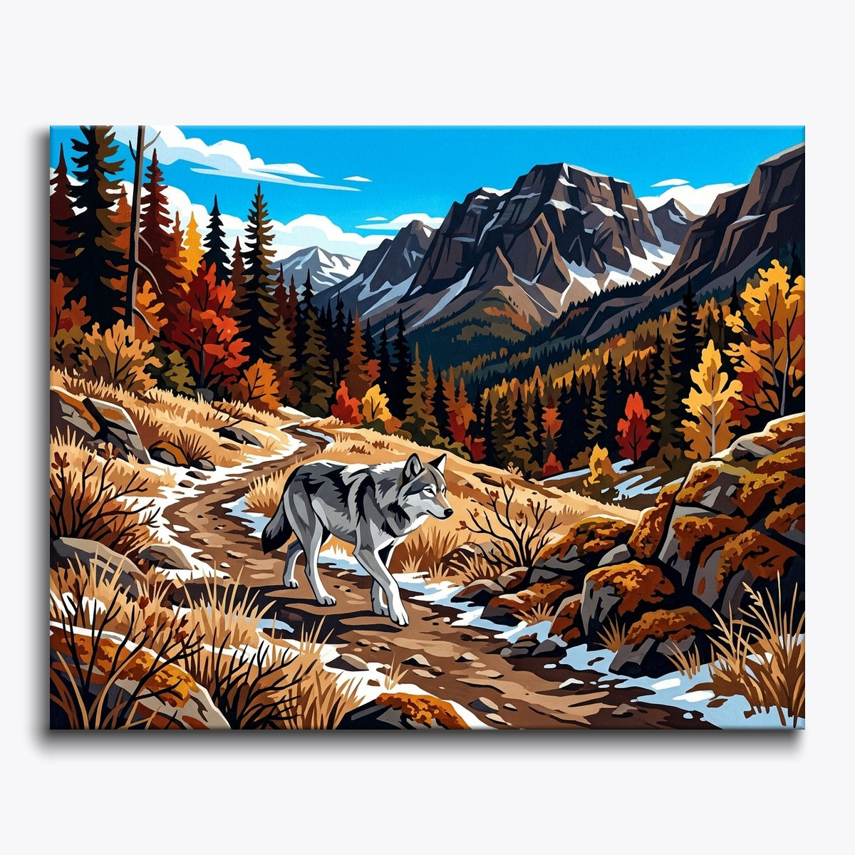 Wolf in Wilderness