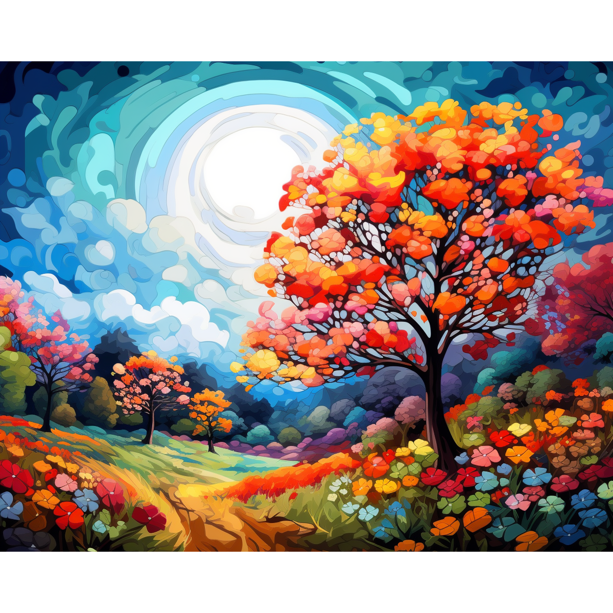 Fantasía floral
