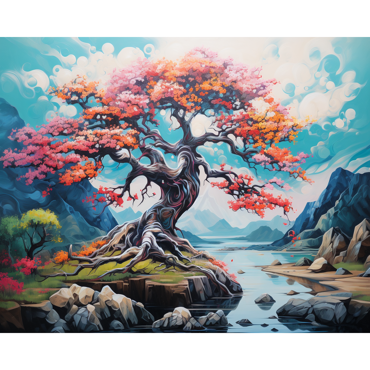 Árbol en flor