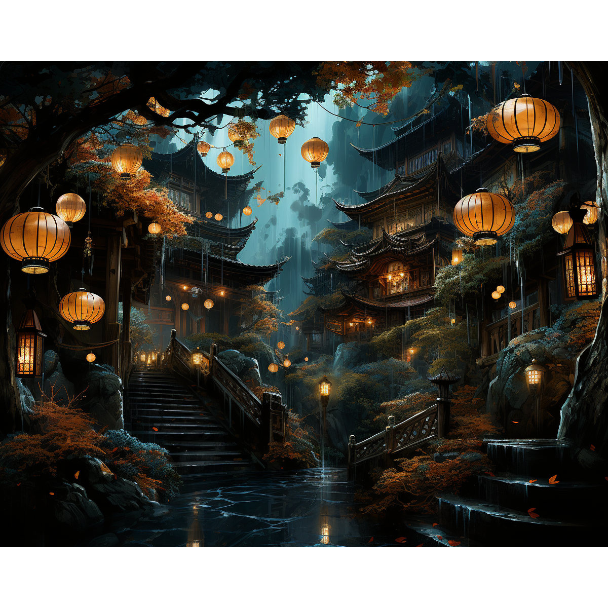 Contemplations du temple