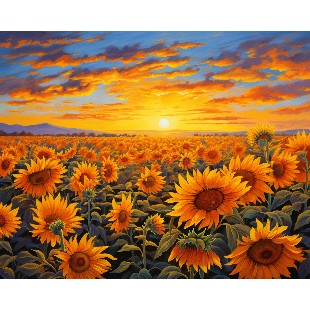 Tournesols tournés