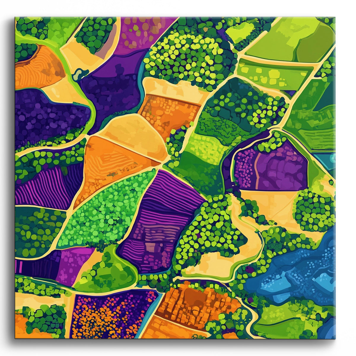 Spectrum Grid | Paint by Numbers Kit by Craftoria