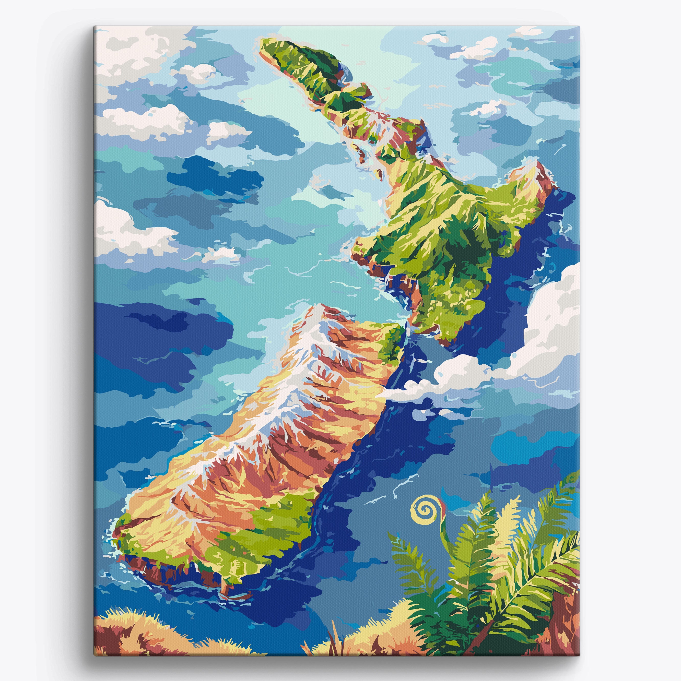 Harmonious New Zealand No Frame / 40x50cm
