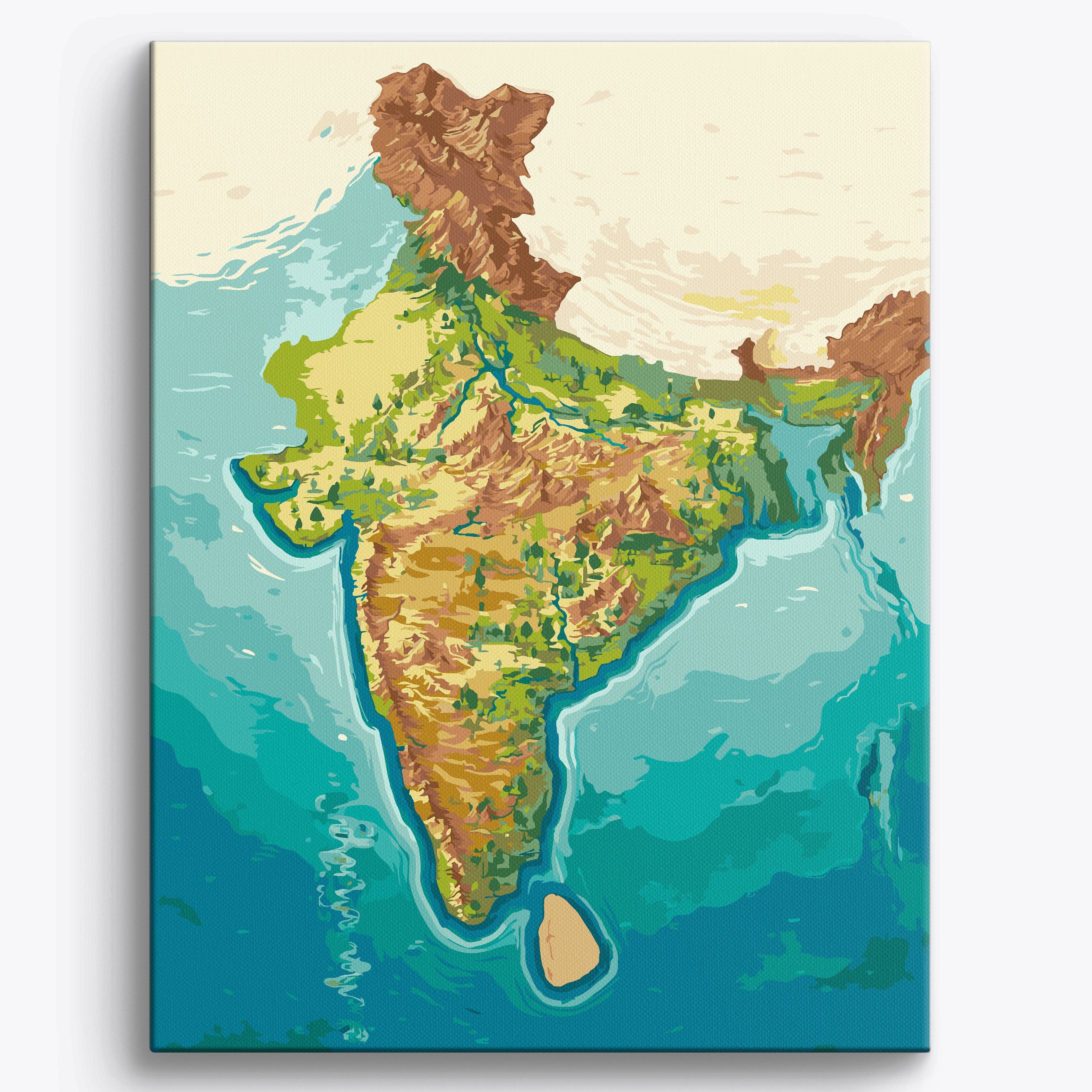 Fabled India No Frame / 40x50cm