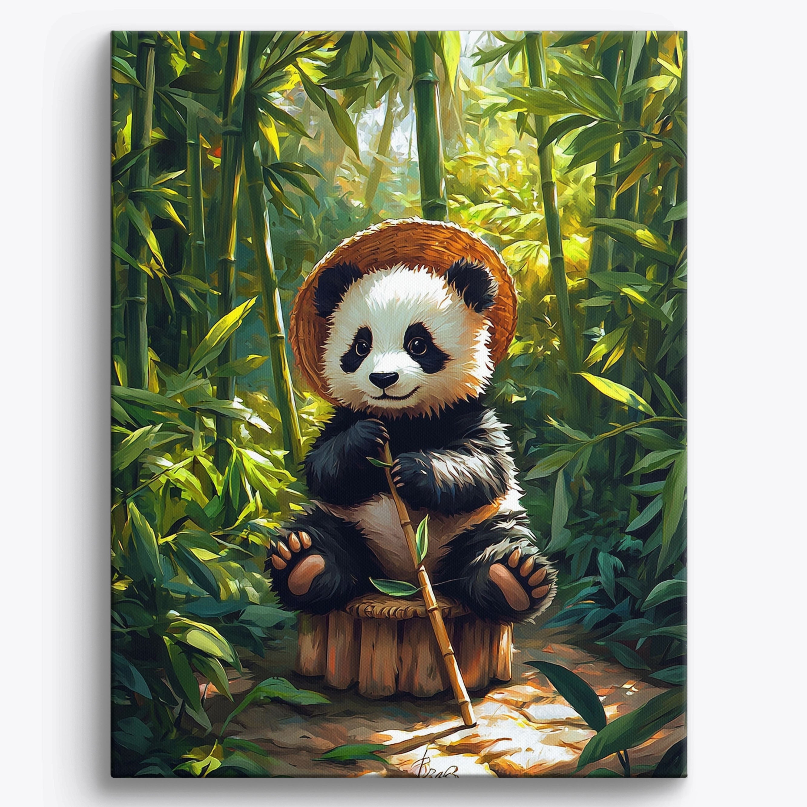 Enchanted Bamboo Grove No Frame / 40x50cm