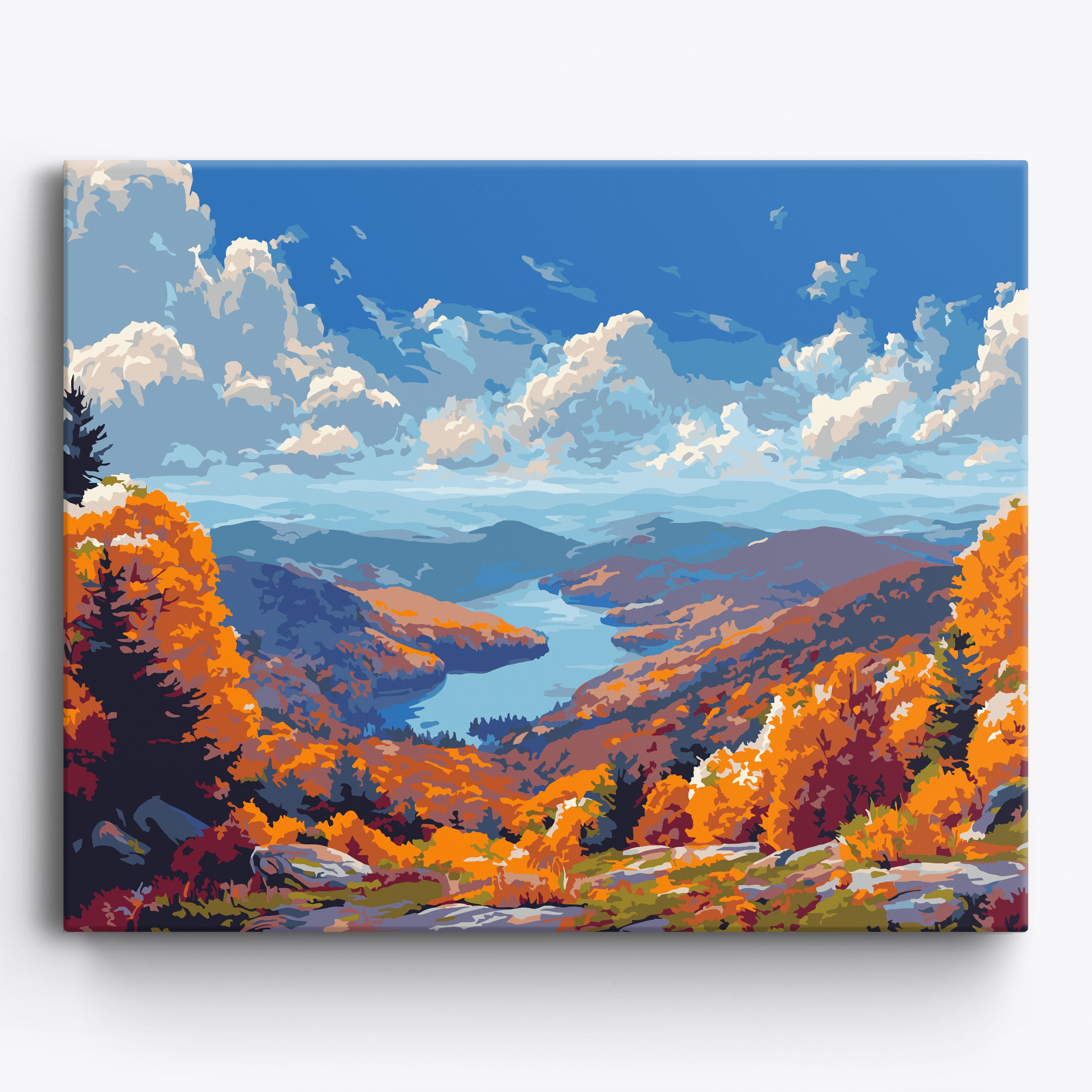 Peaceful Geometry Vista No Frame / 50x40cm