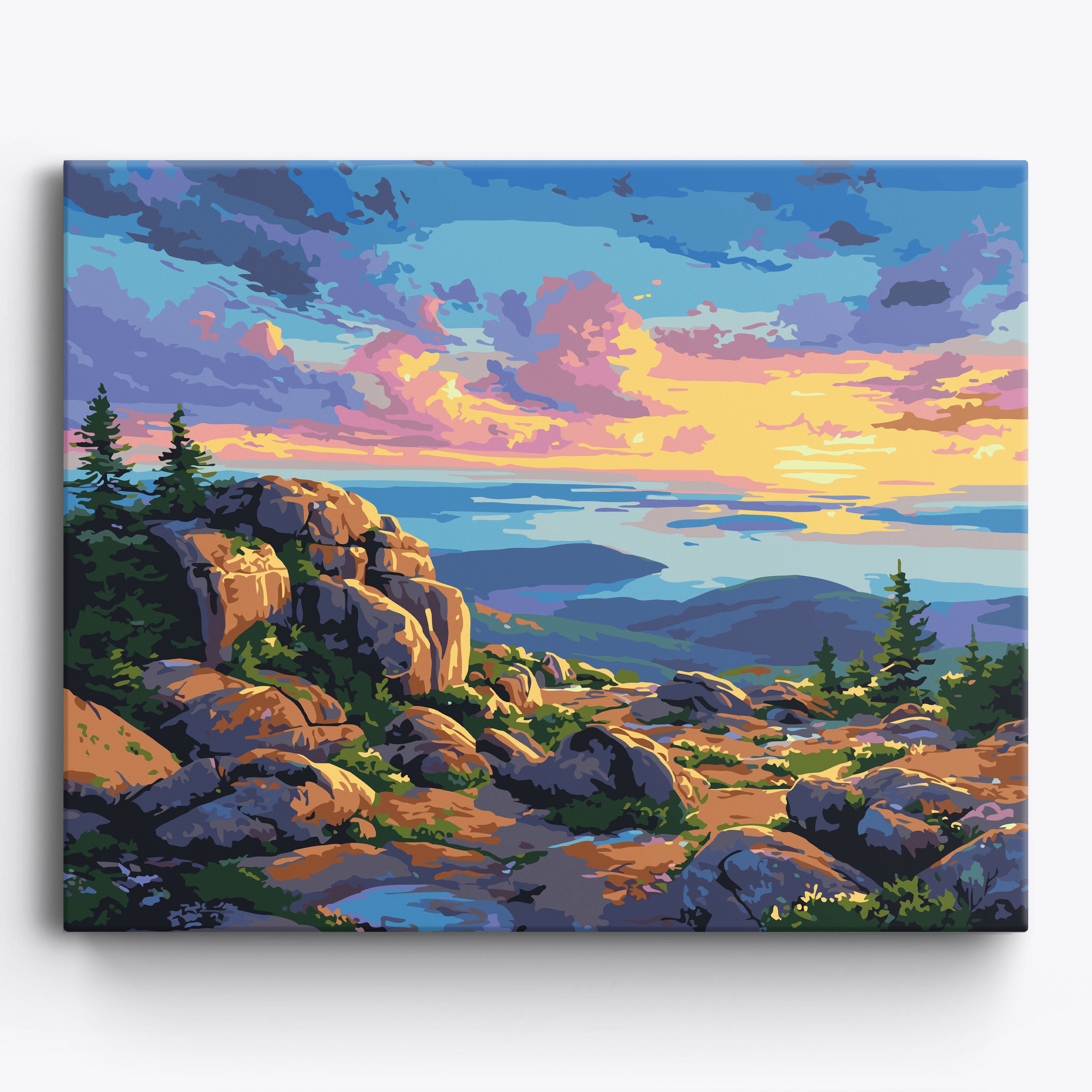 Serene Sunrise No Frame / 50x40cm