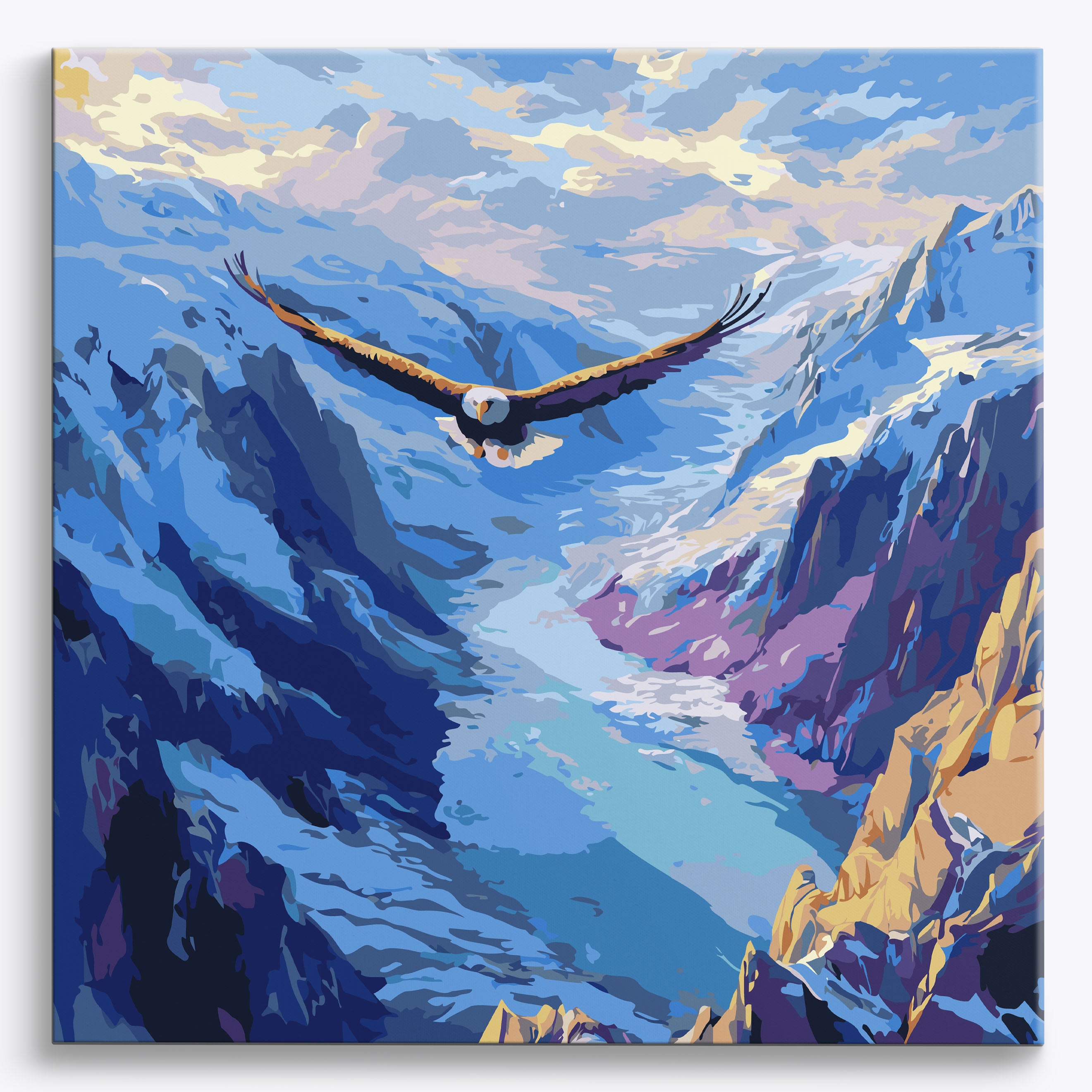 Peak Harmony No Frame / 40x40cm