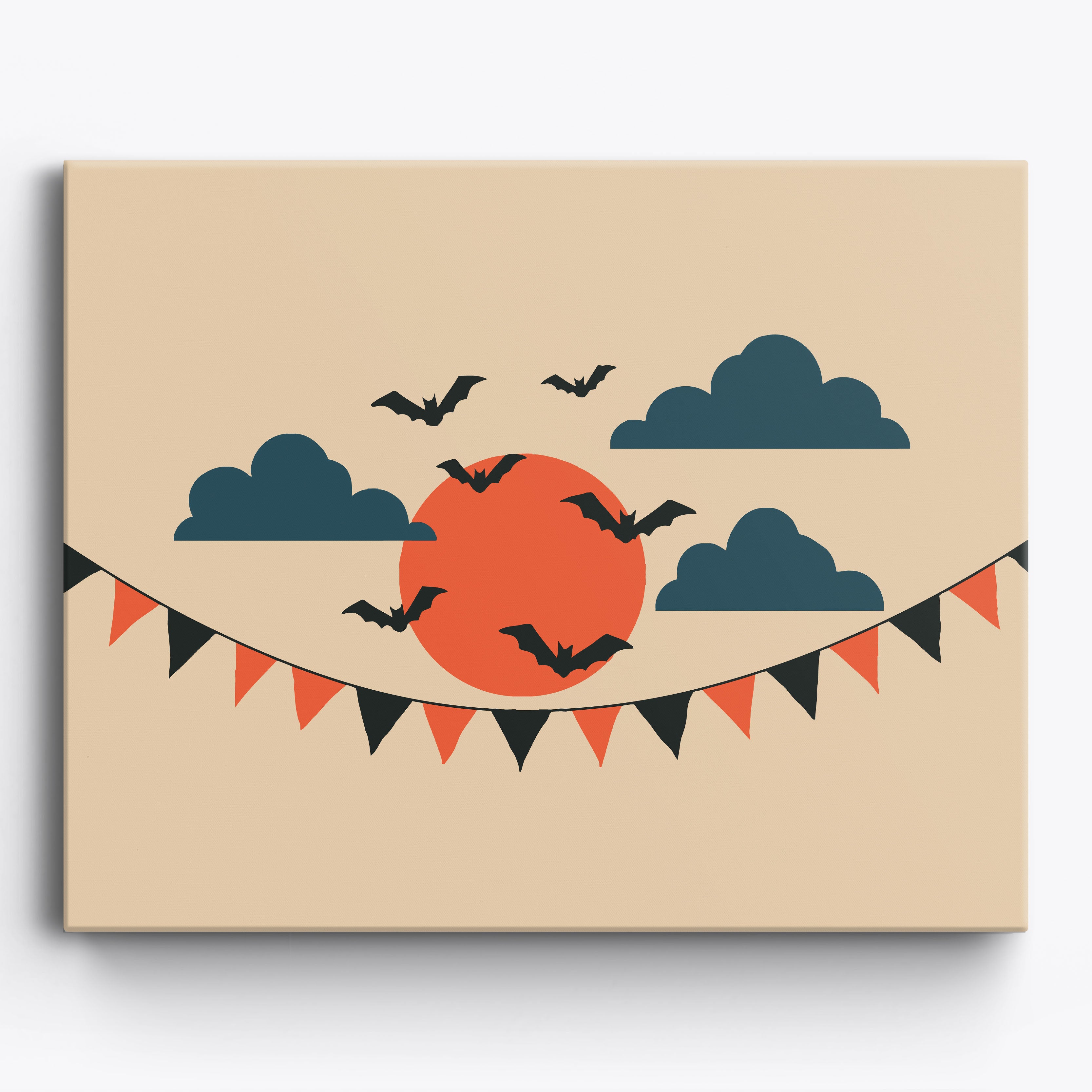 Nighttime Flight No Frame / 50x40cm