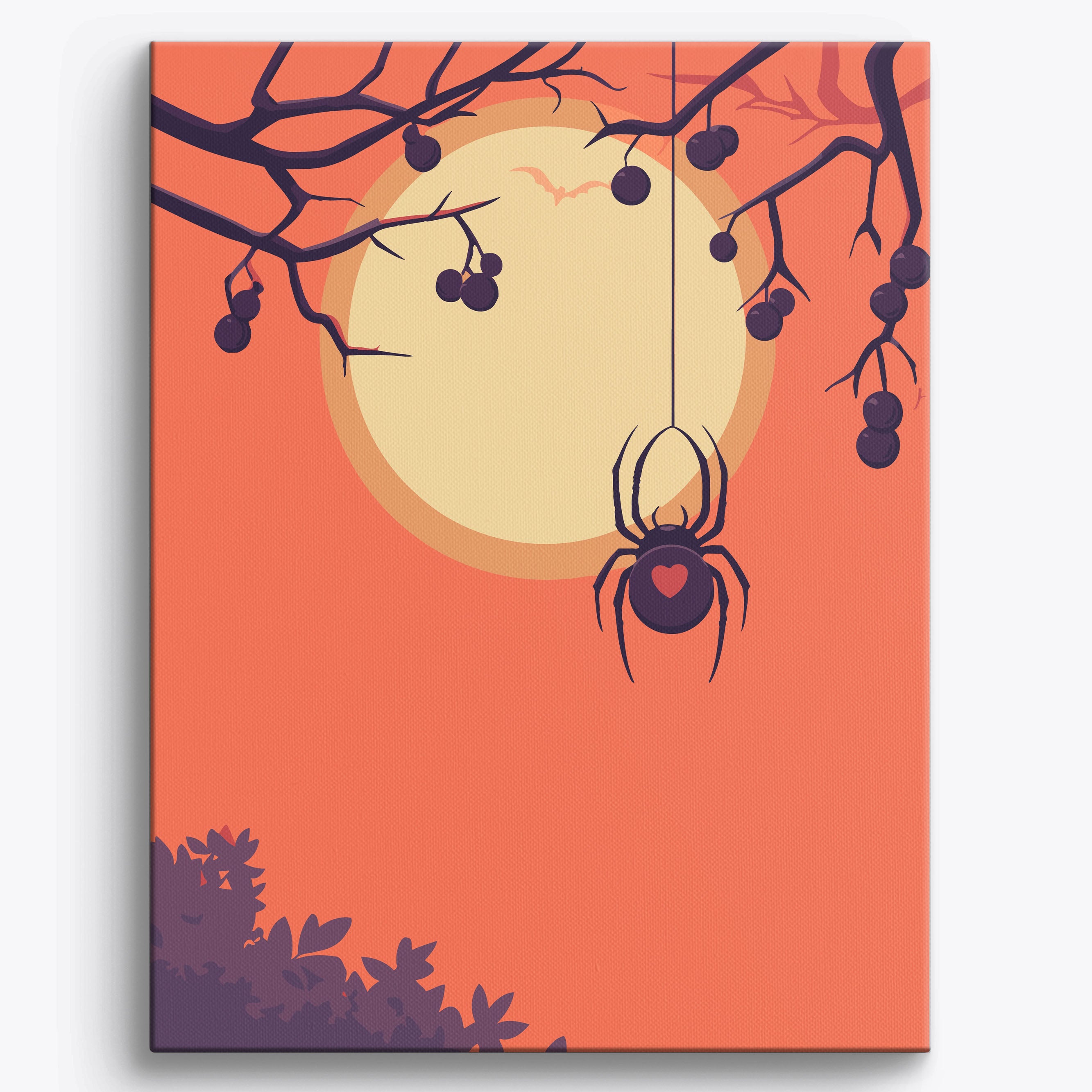 Spider's Touch No Frame / 40x50cm