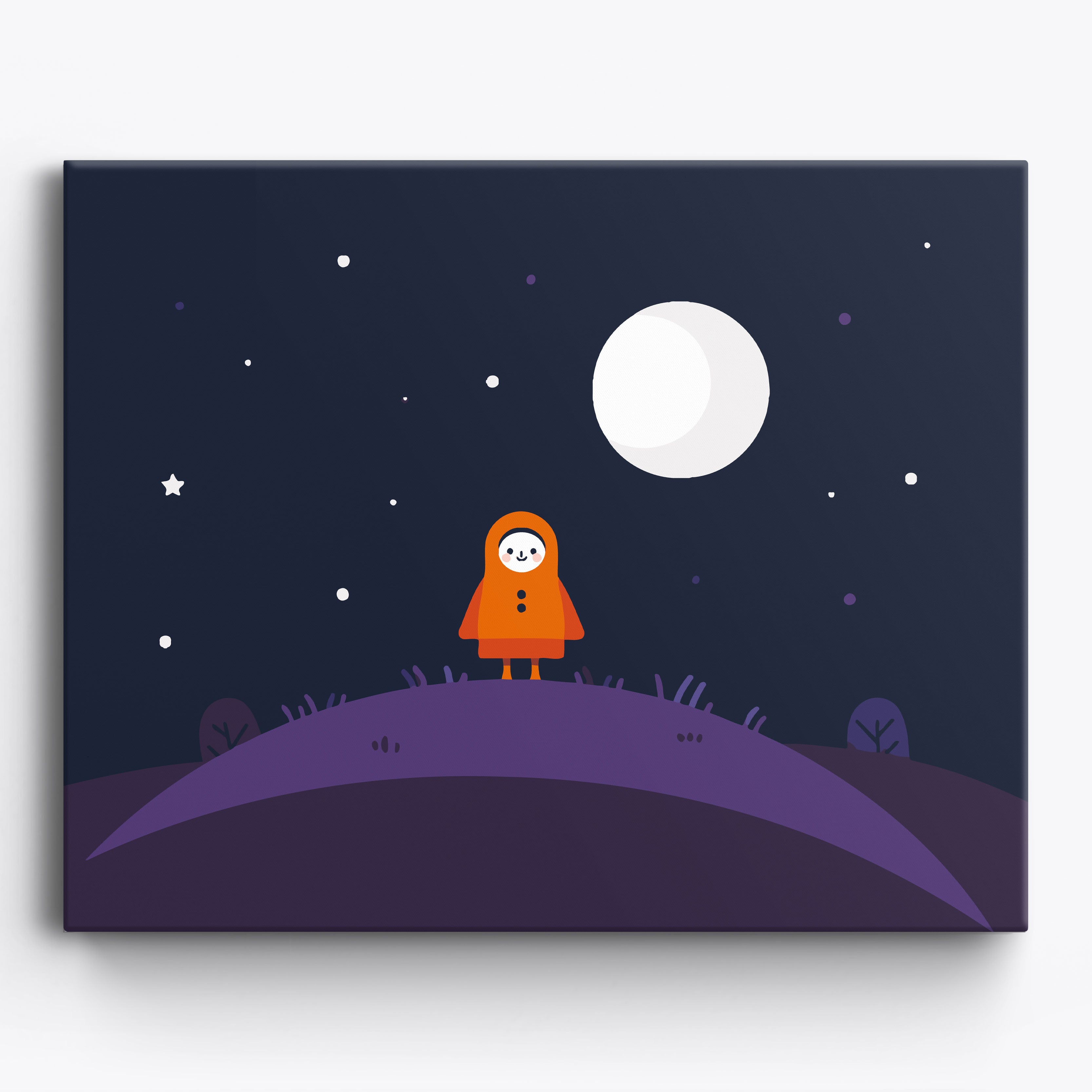 Pumpkin Peek No Frame / 50x40cm