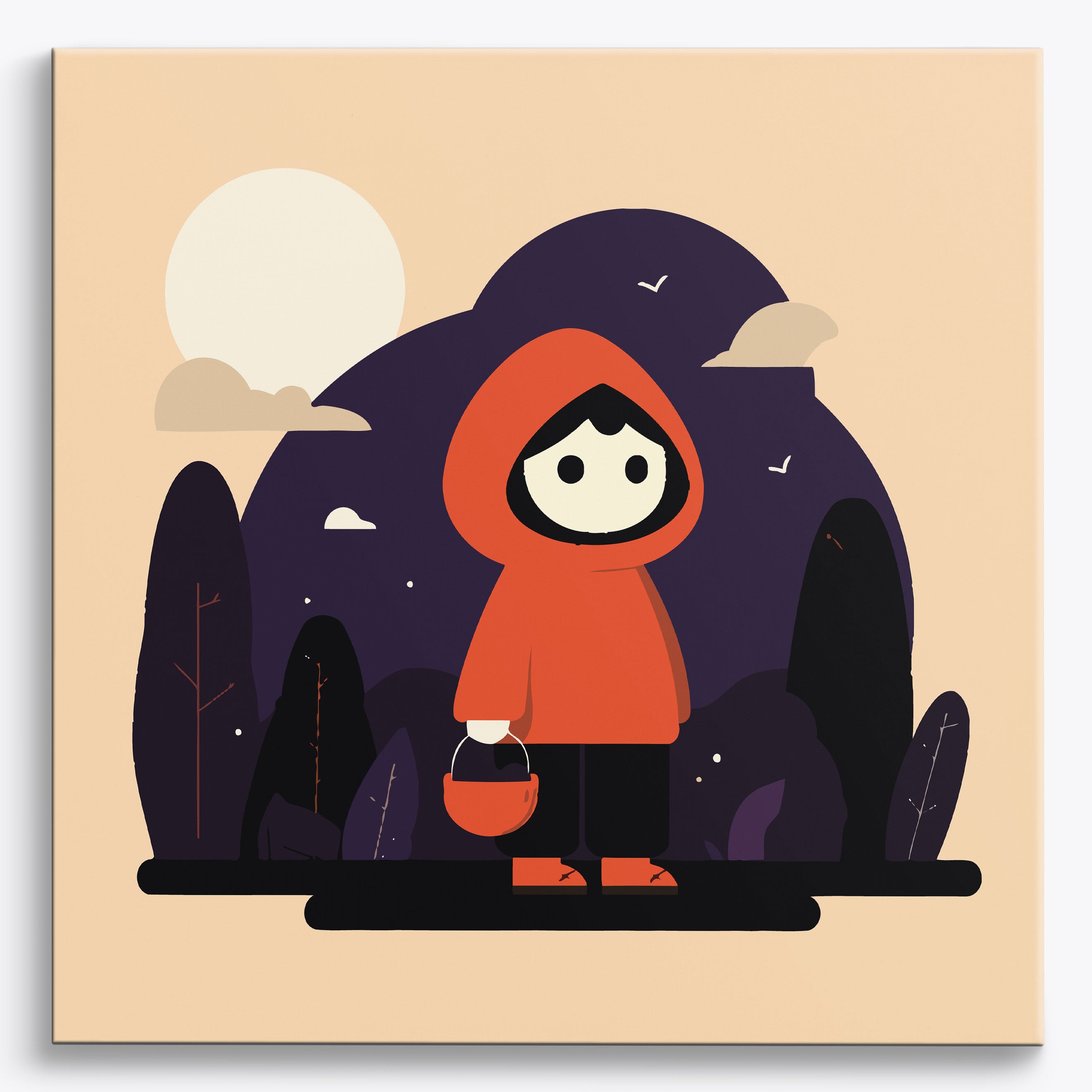 Moonlit Candy Hunt No Frame / 40x40cm