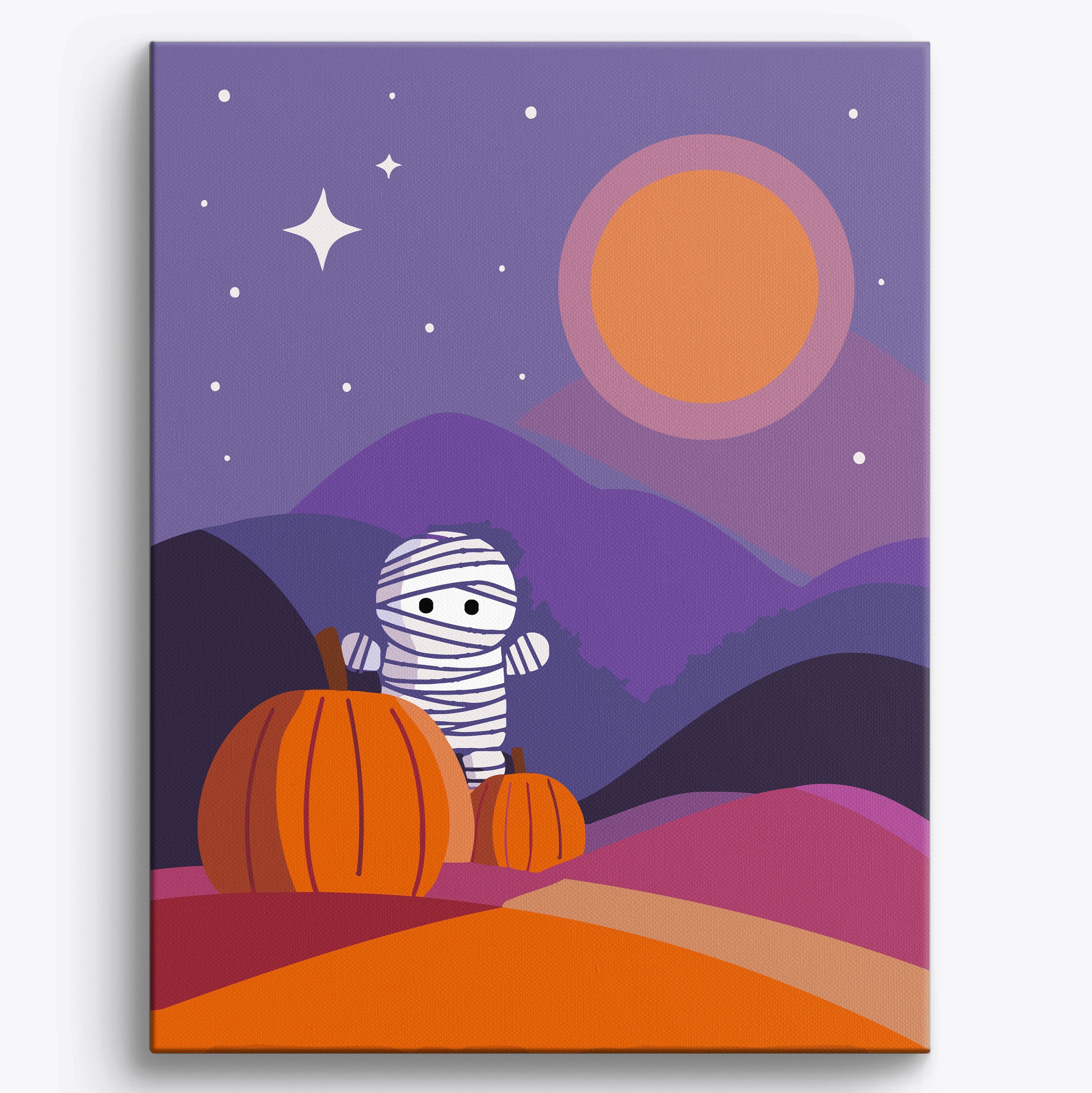 Pumpkin Greetings No Frame / 40x50cm