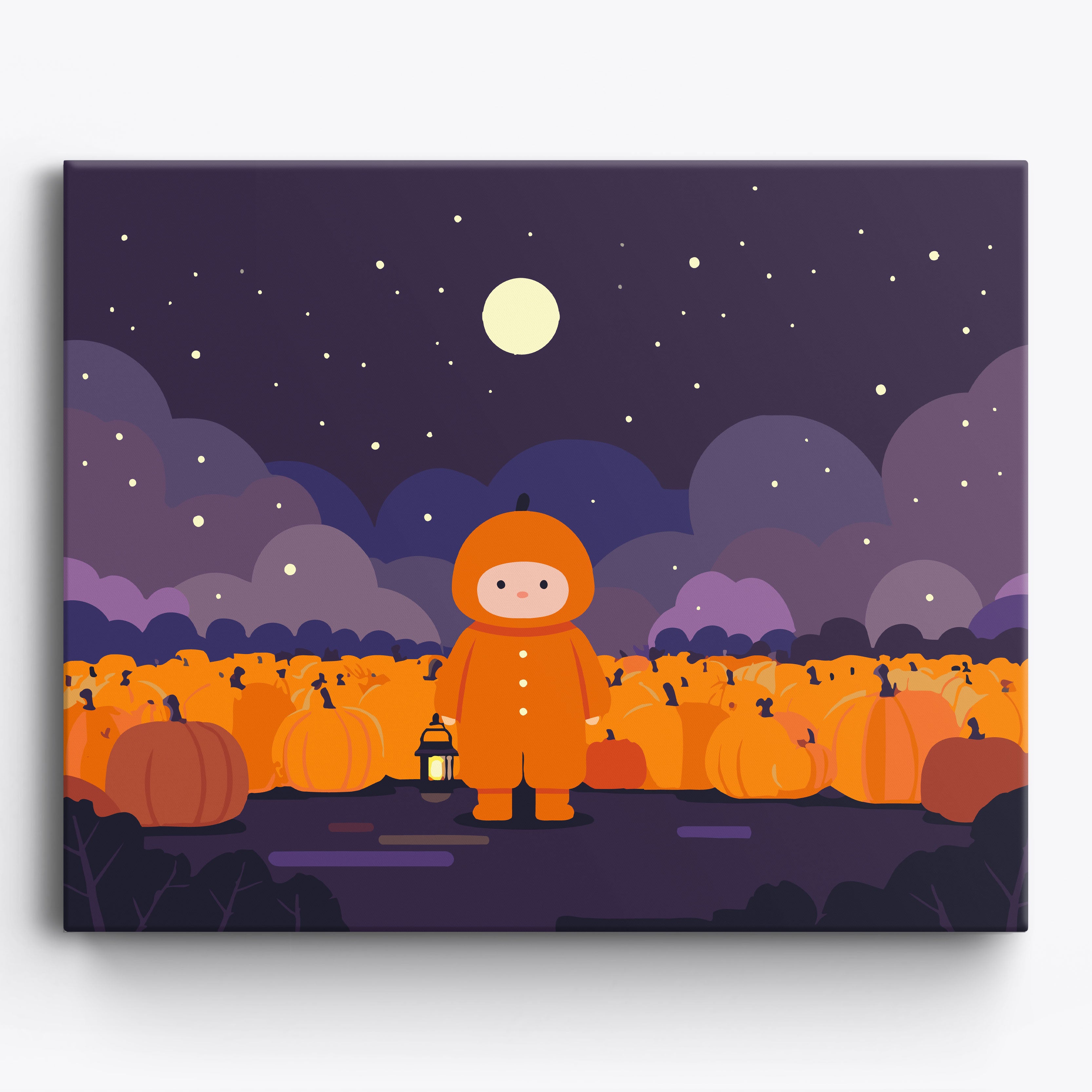 Misty Moonlight No Frame / 50x40cm