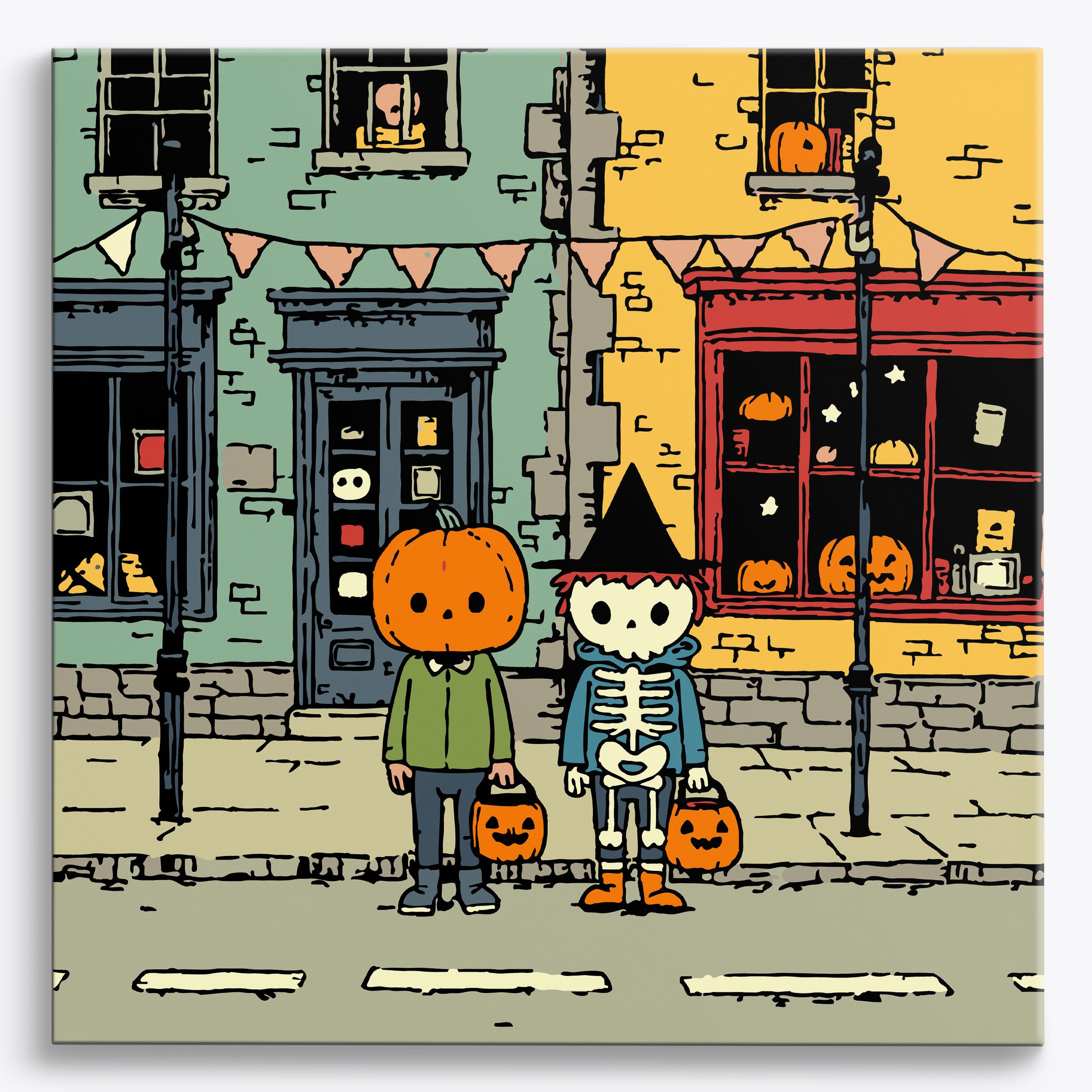 Costumed Crosswalk No Frame / 40x40cm