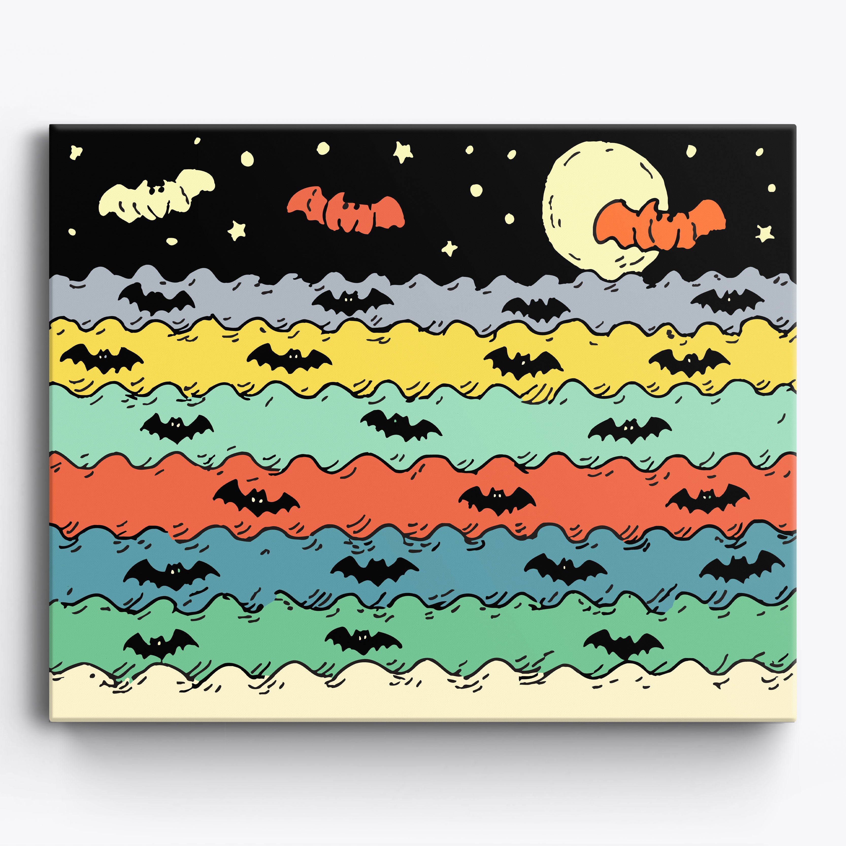 Lunar Paths No Frame / 50x40cm