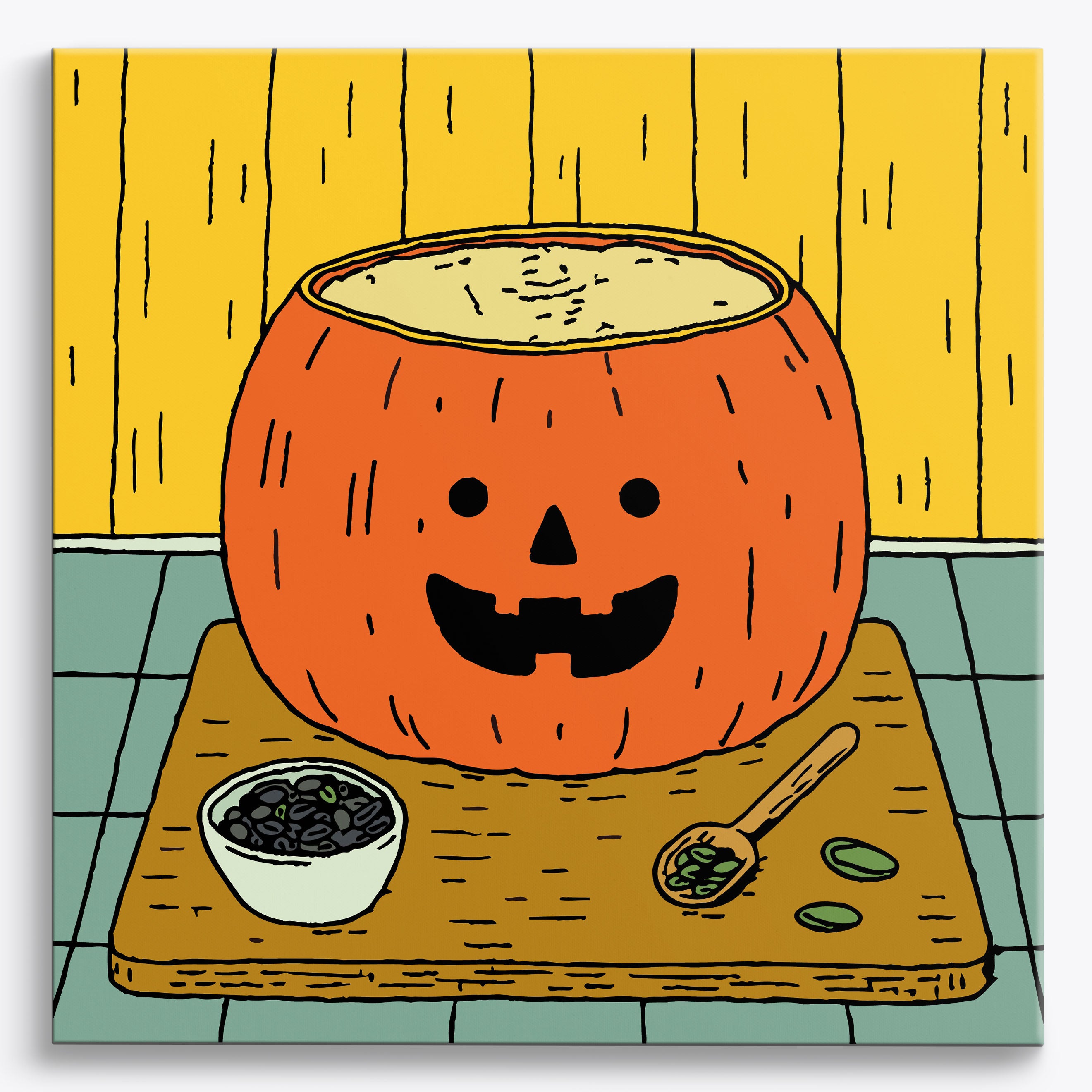Autumn Bounty No Frame / 40x40cm