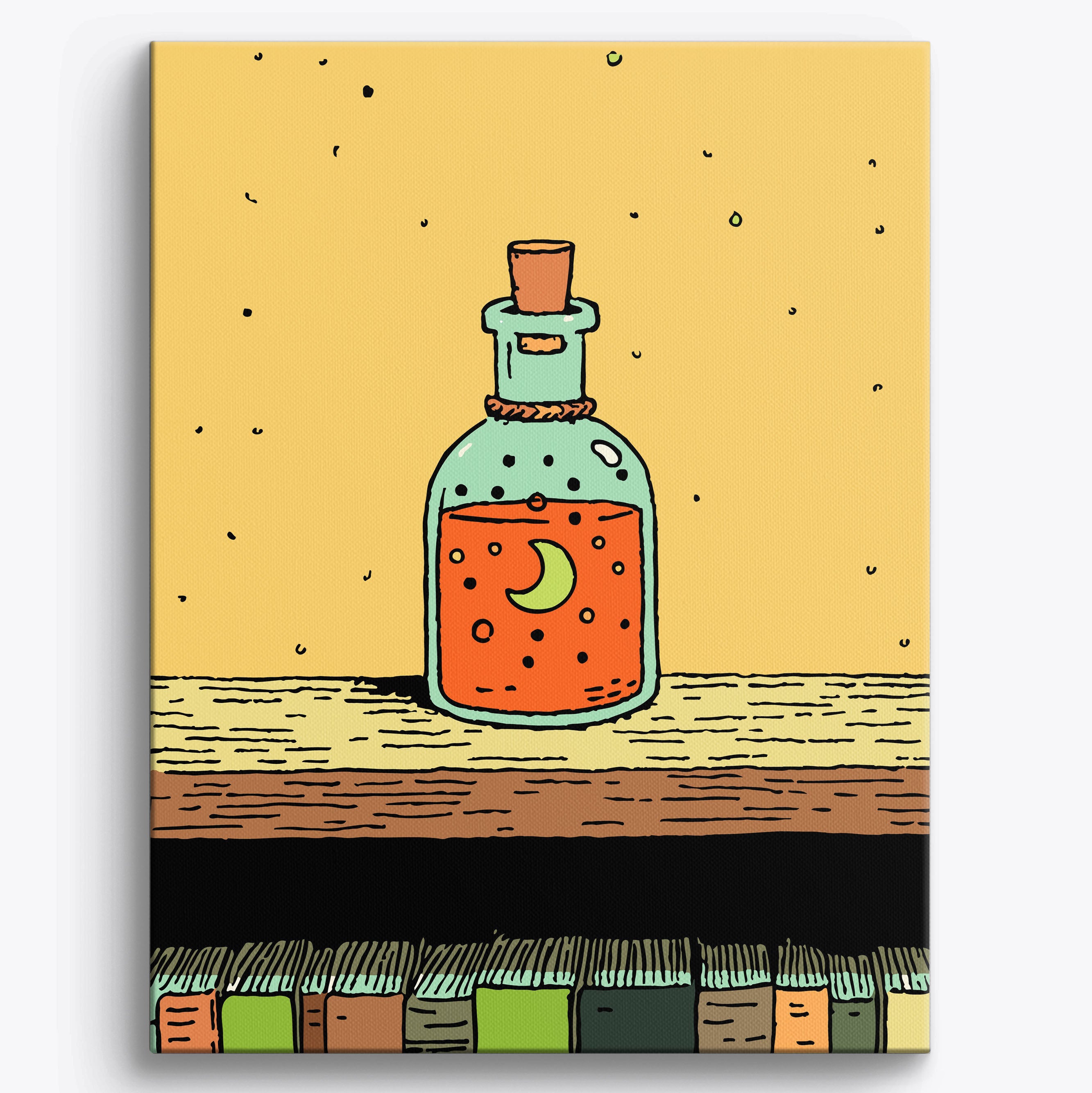 Solitude Sparkle No Frame / 40x50cm