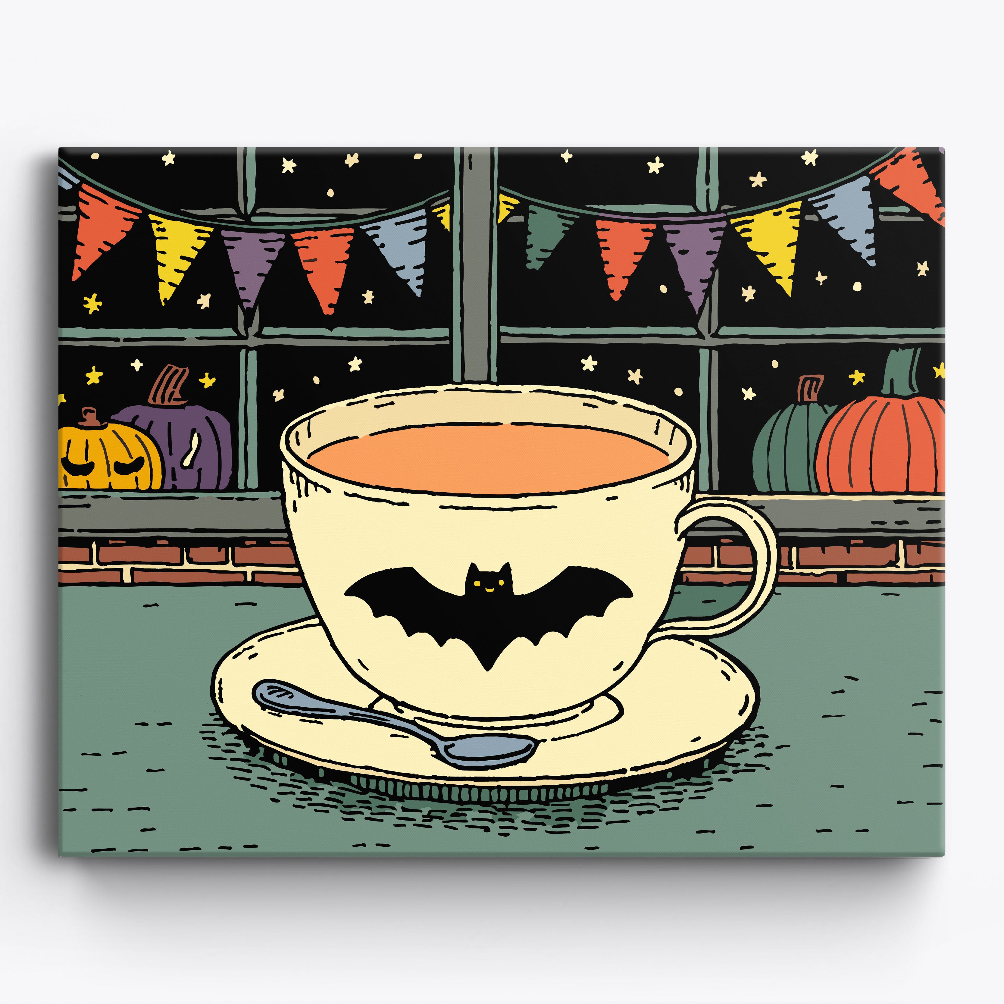 Spooky Soirée No Frame / 50x40cm