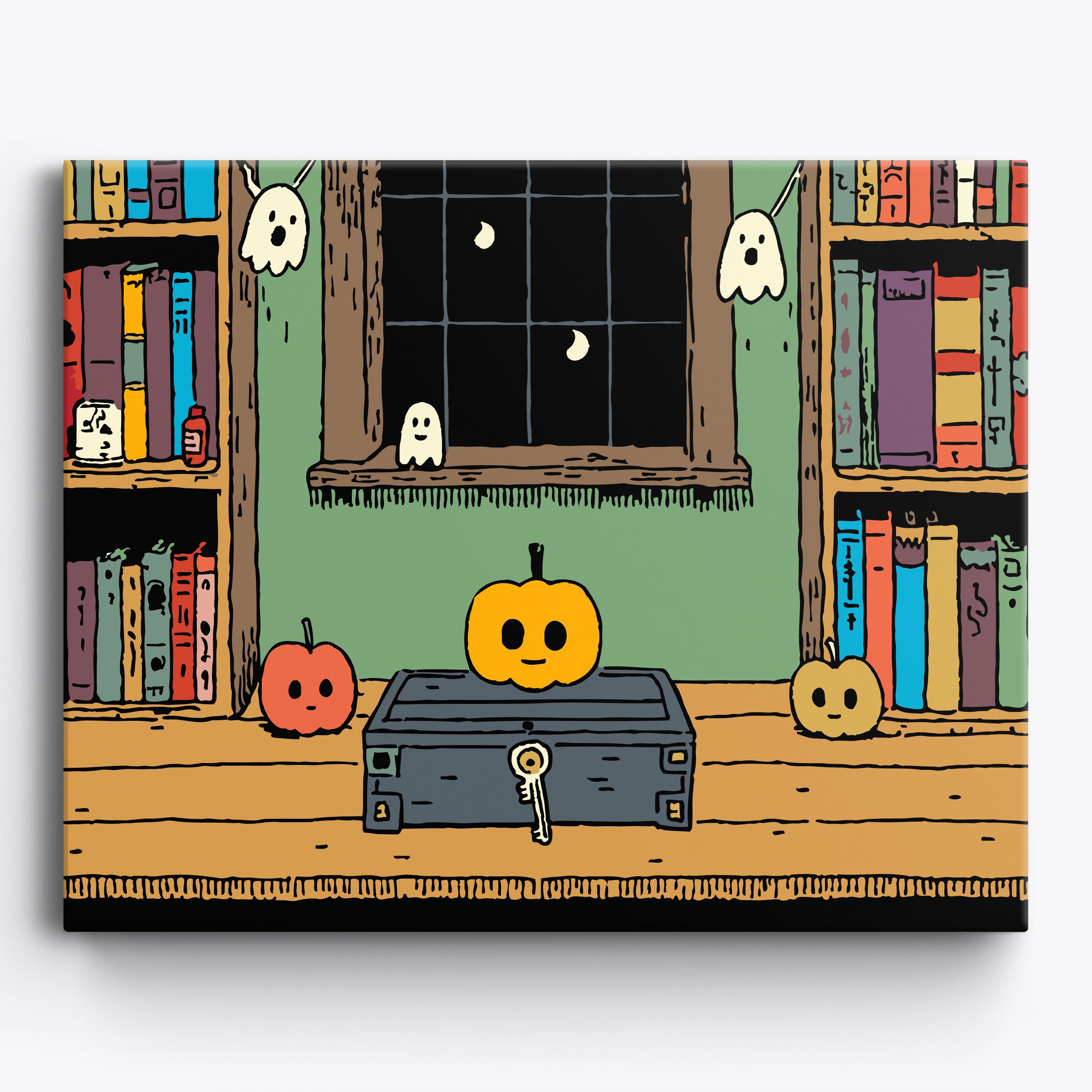 Haunted Ballet Box No Frame / 50x40cm