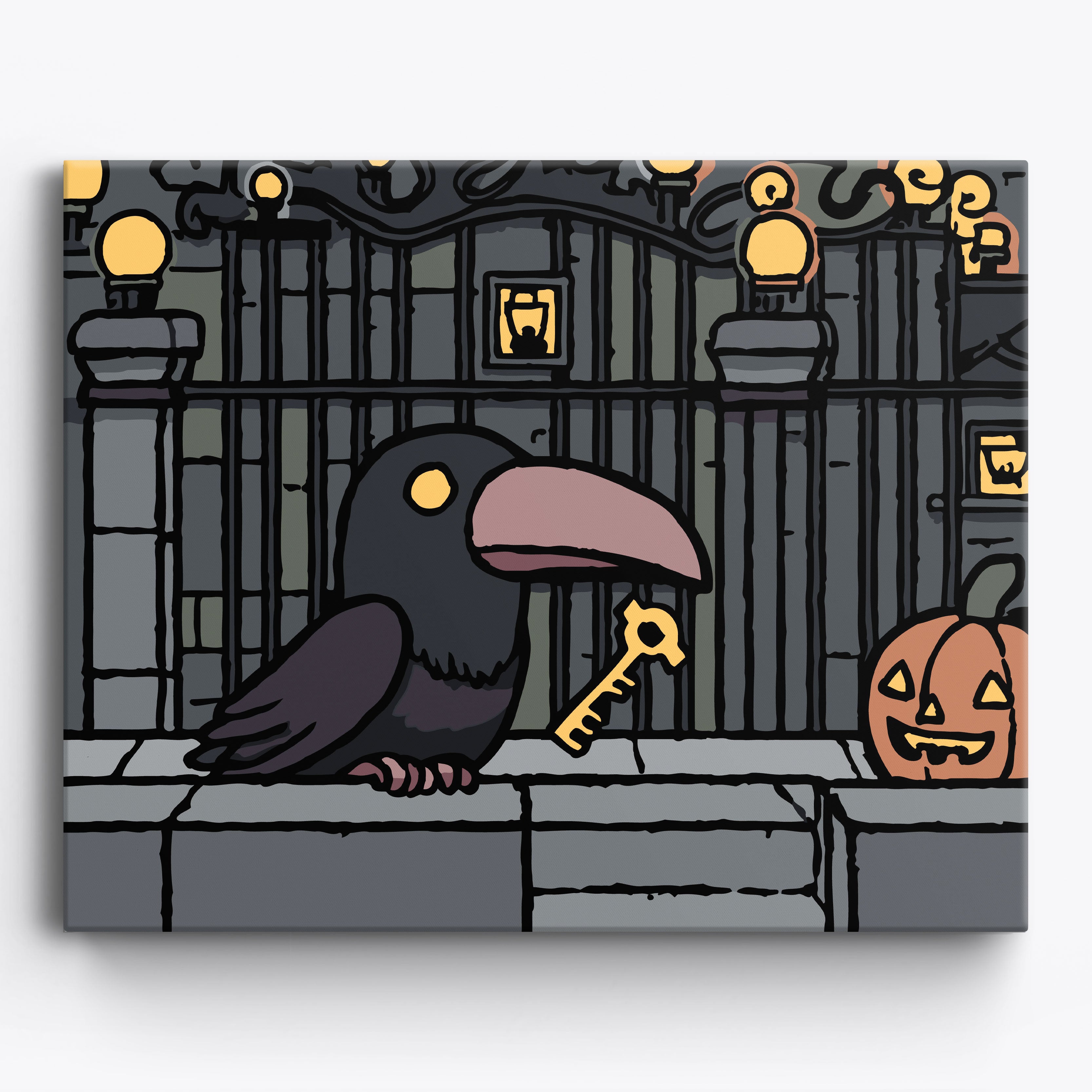 Spooky Lanternlore No Frame / 50x40cm