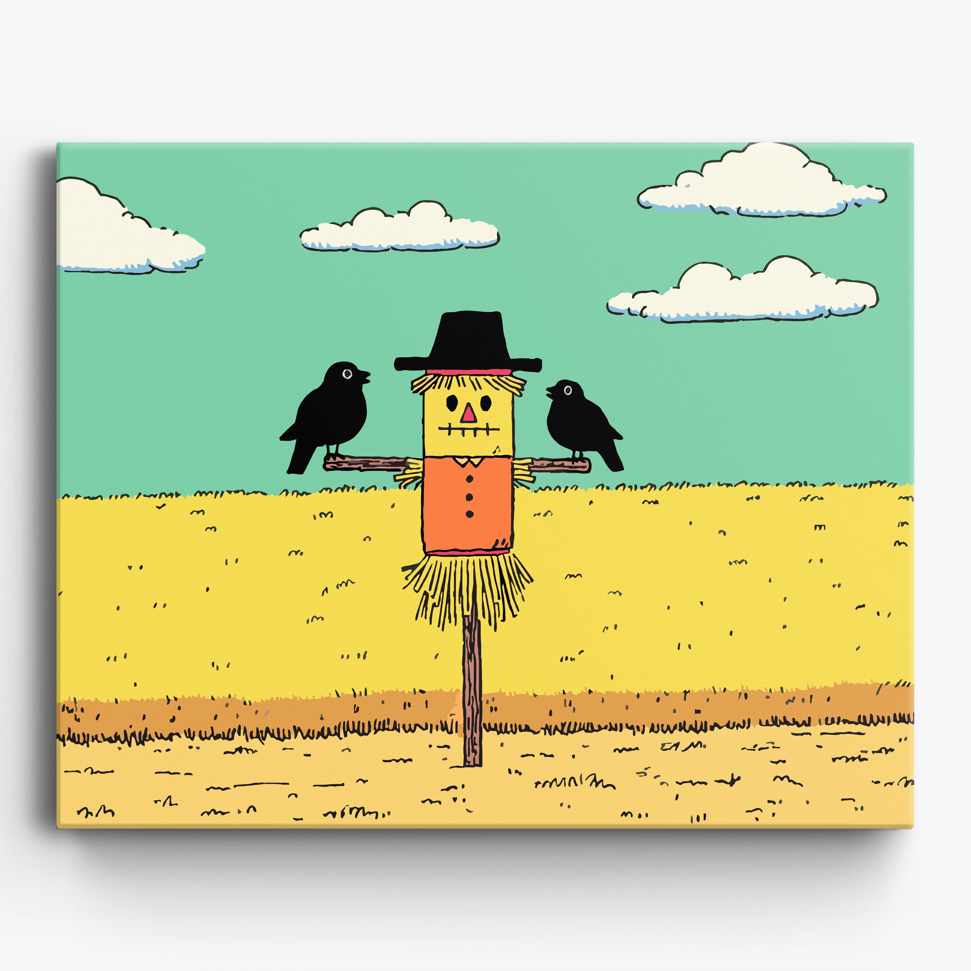 Field Scene No Frame / 50x40cm