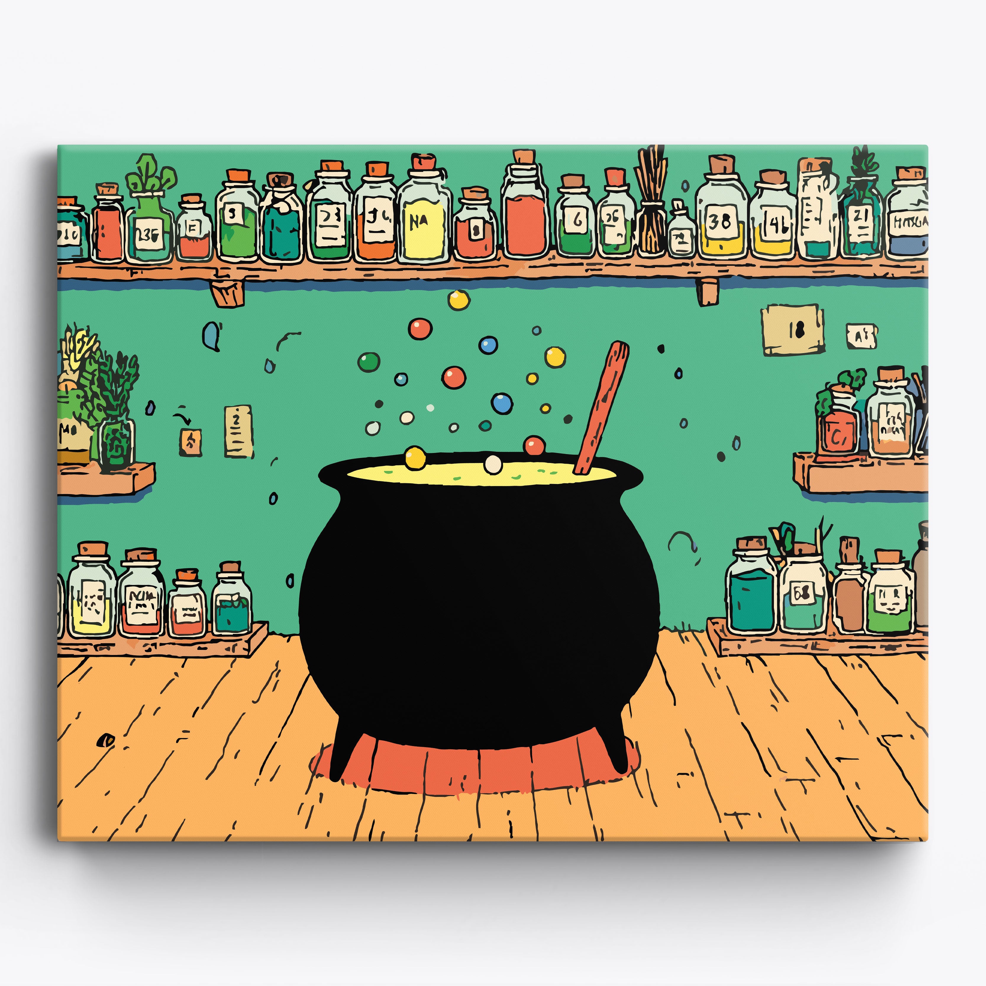 Herbal Alchemy No Frame / 50x40cm