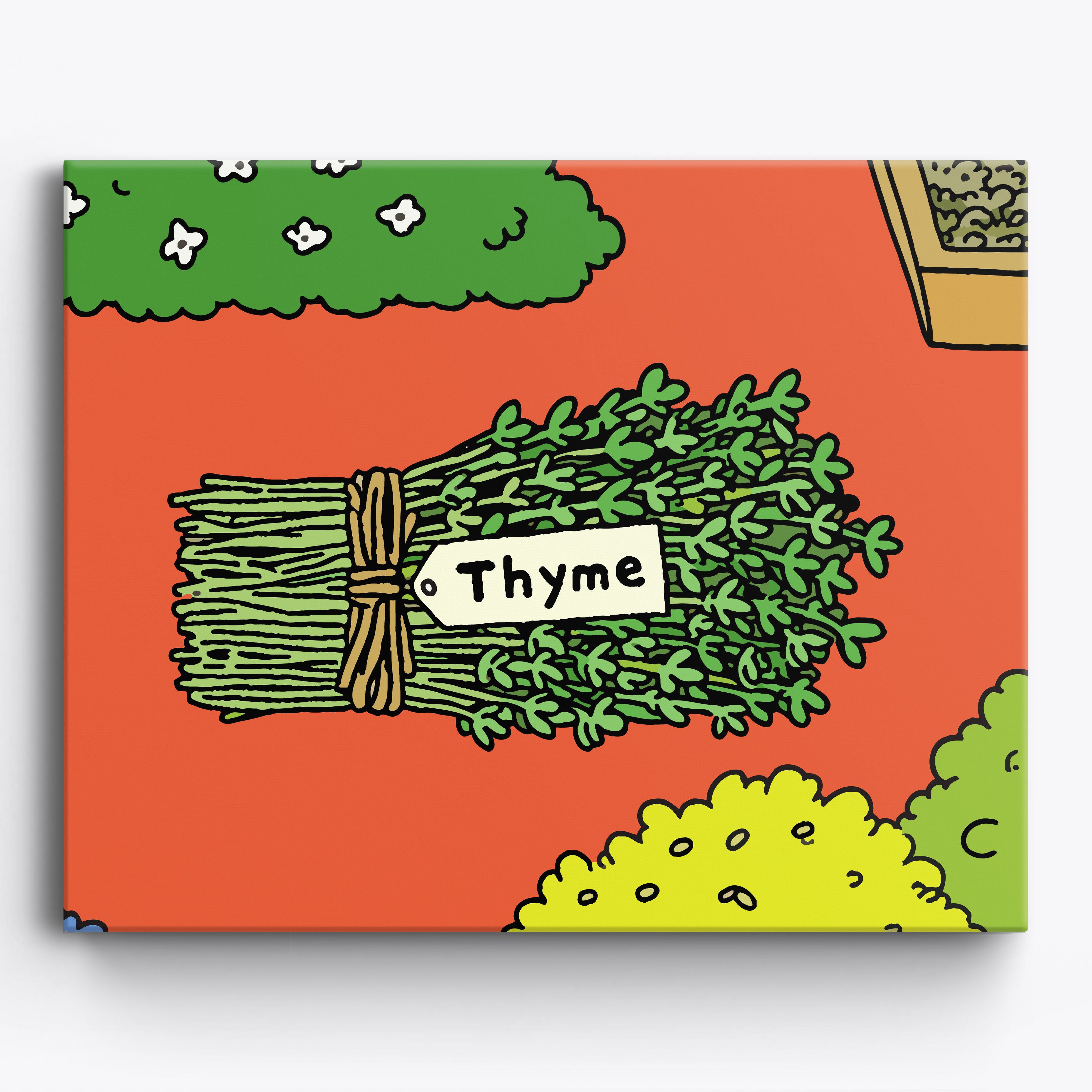 Green Leaf Bundle No Frame / 50x40cm