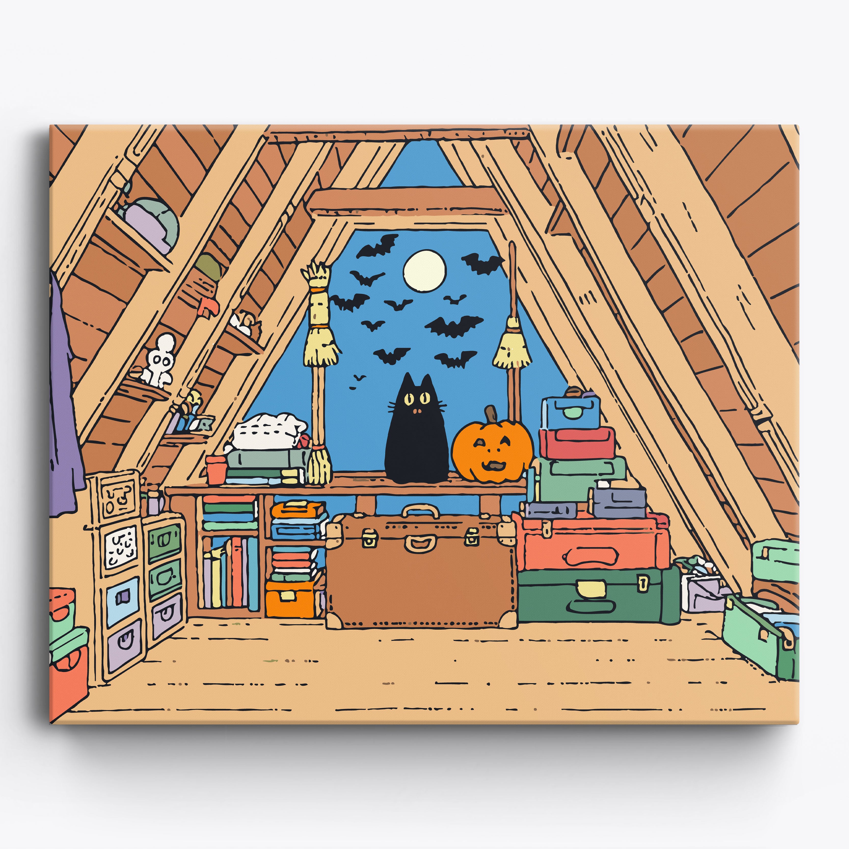 Plum Attic Oddities No Frame / 50x40cm