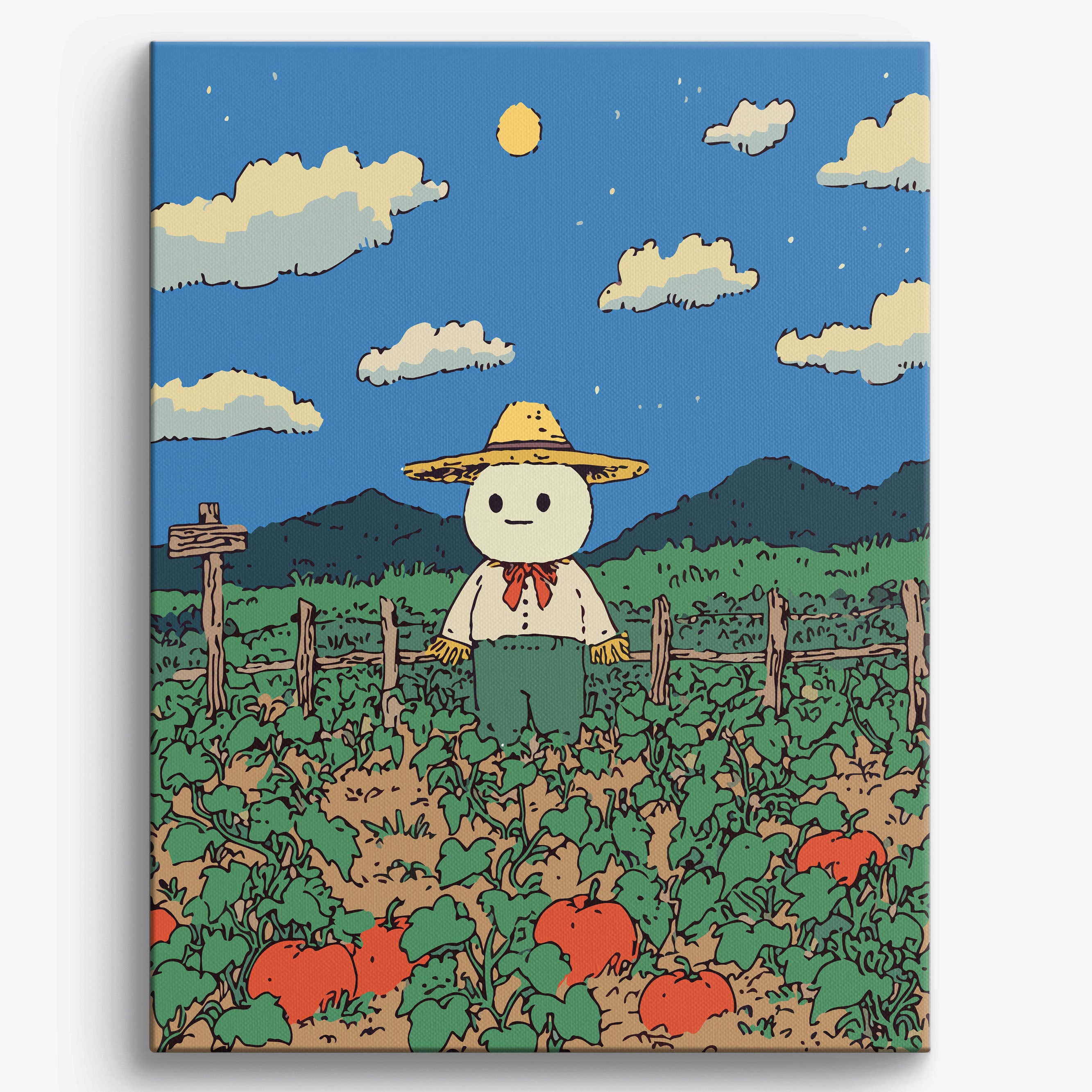Harvest Moon No Frame / 40x50cm