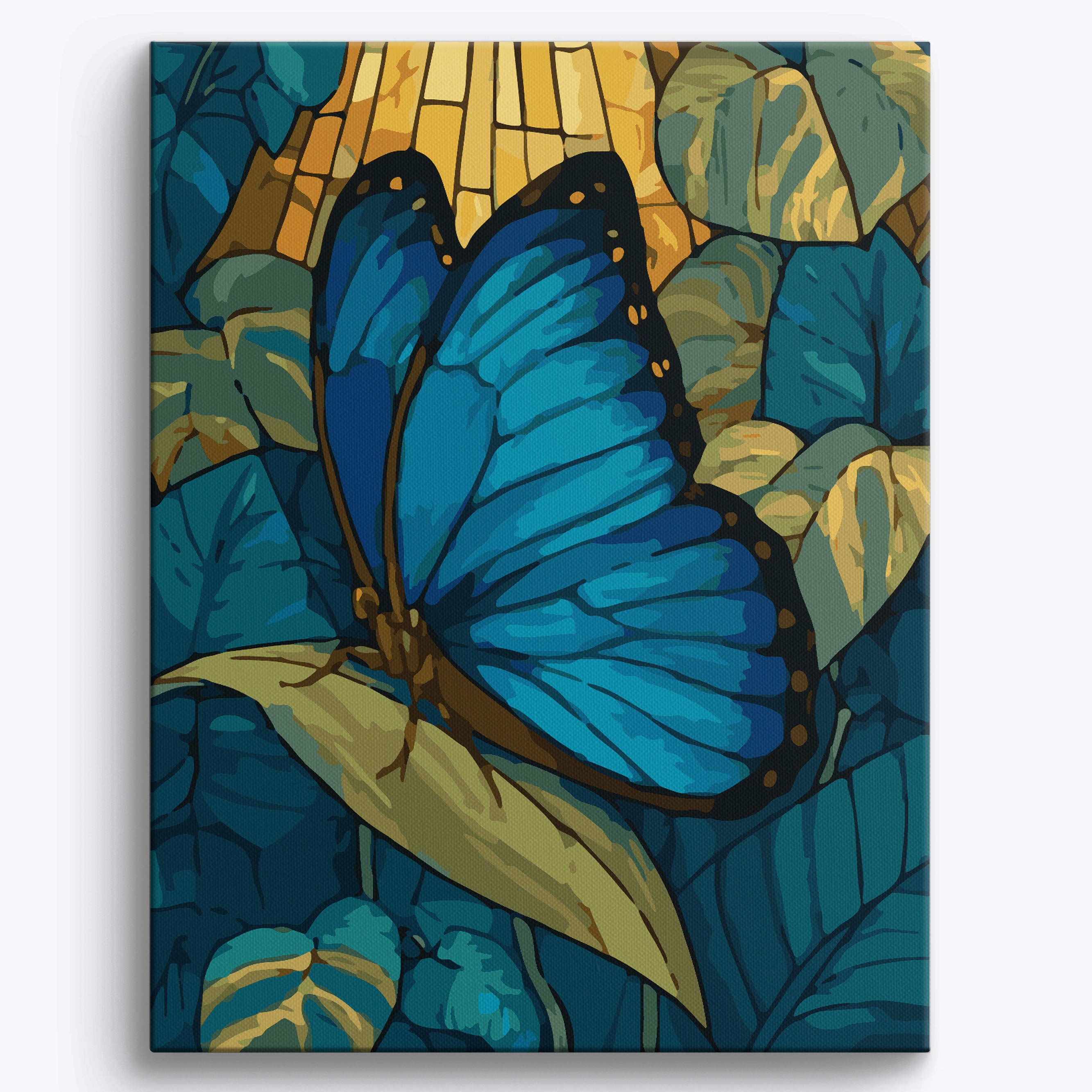 Blue Butterfly No Frame / 40x50cm