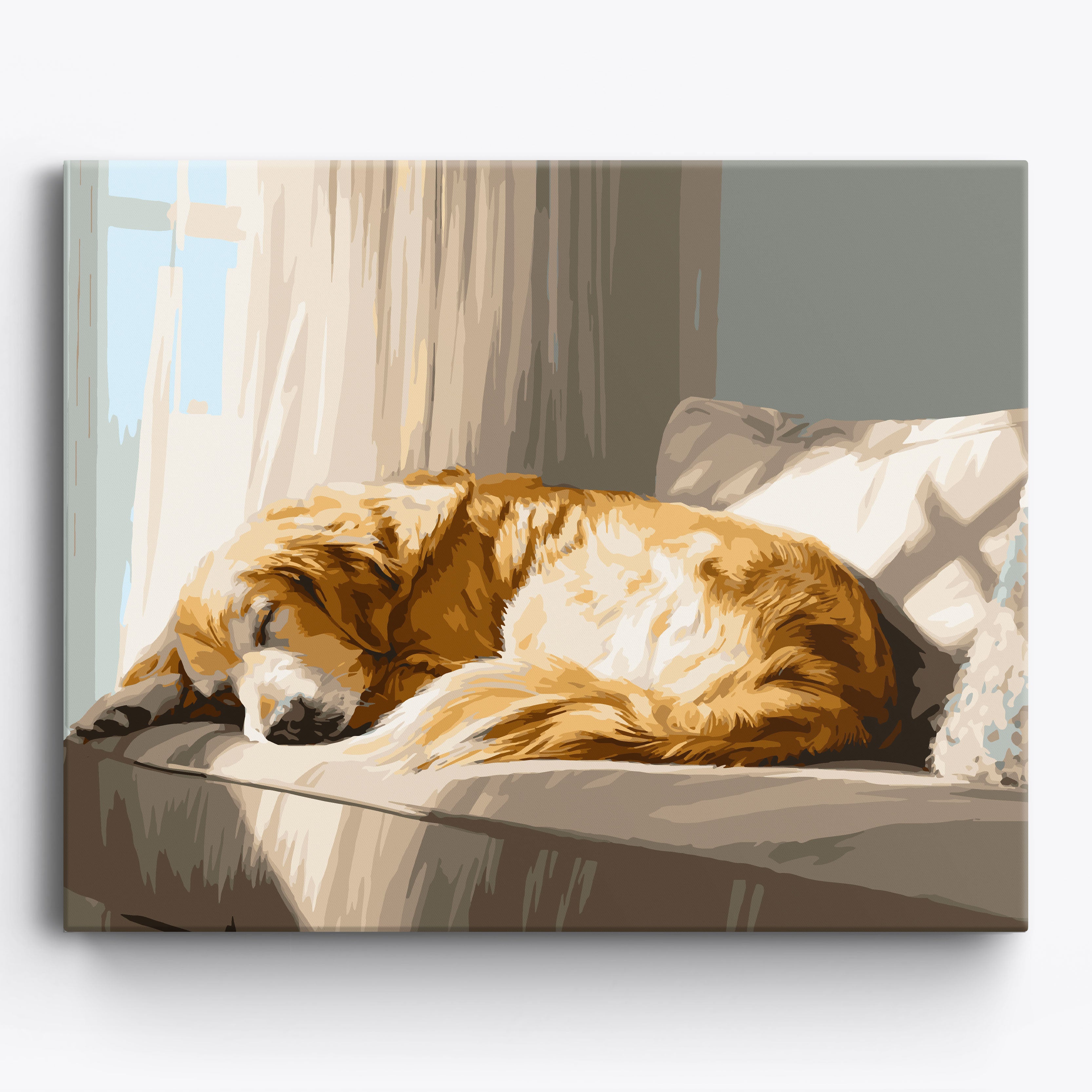 Retriever Rest Framed / 50x40cm