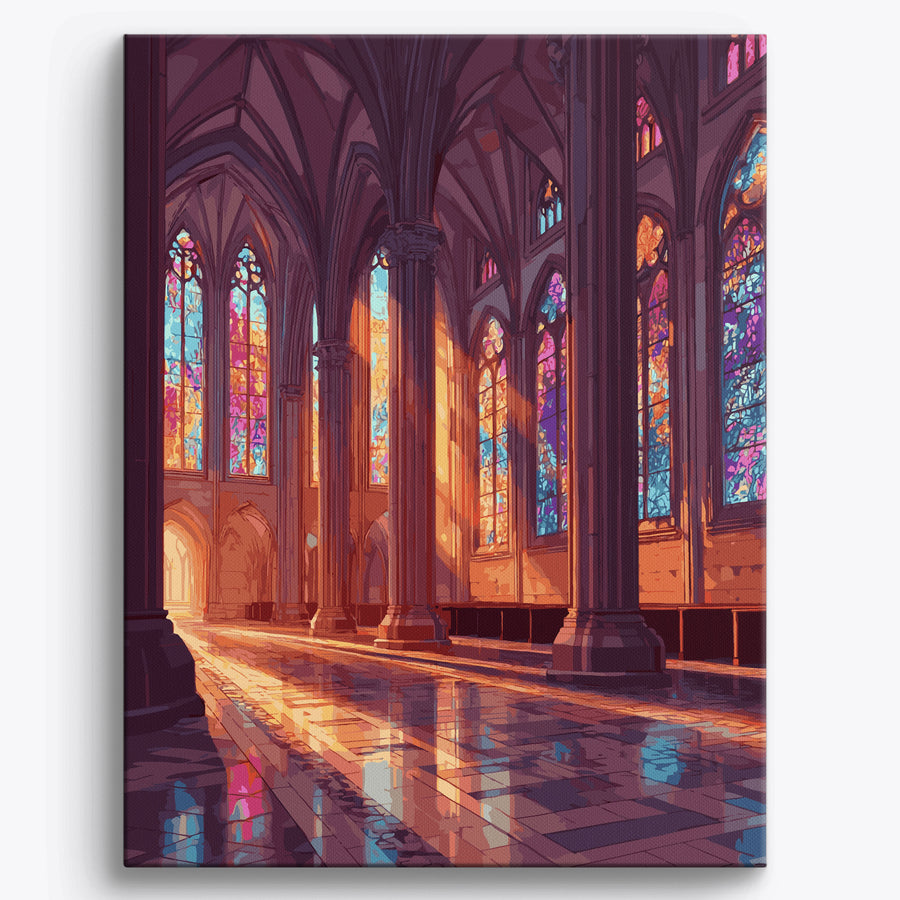 Cathedral Corridors No Frame / 40x50cm