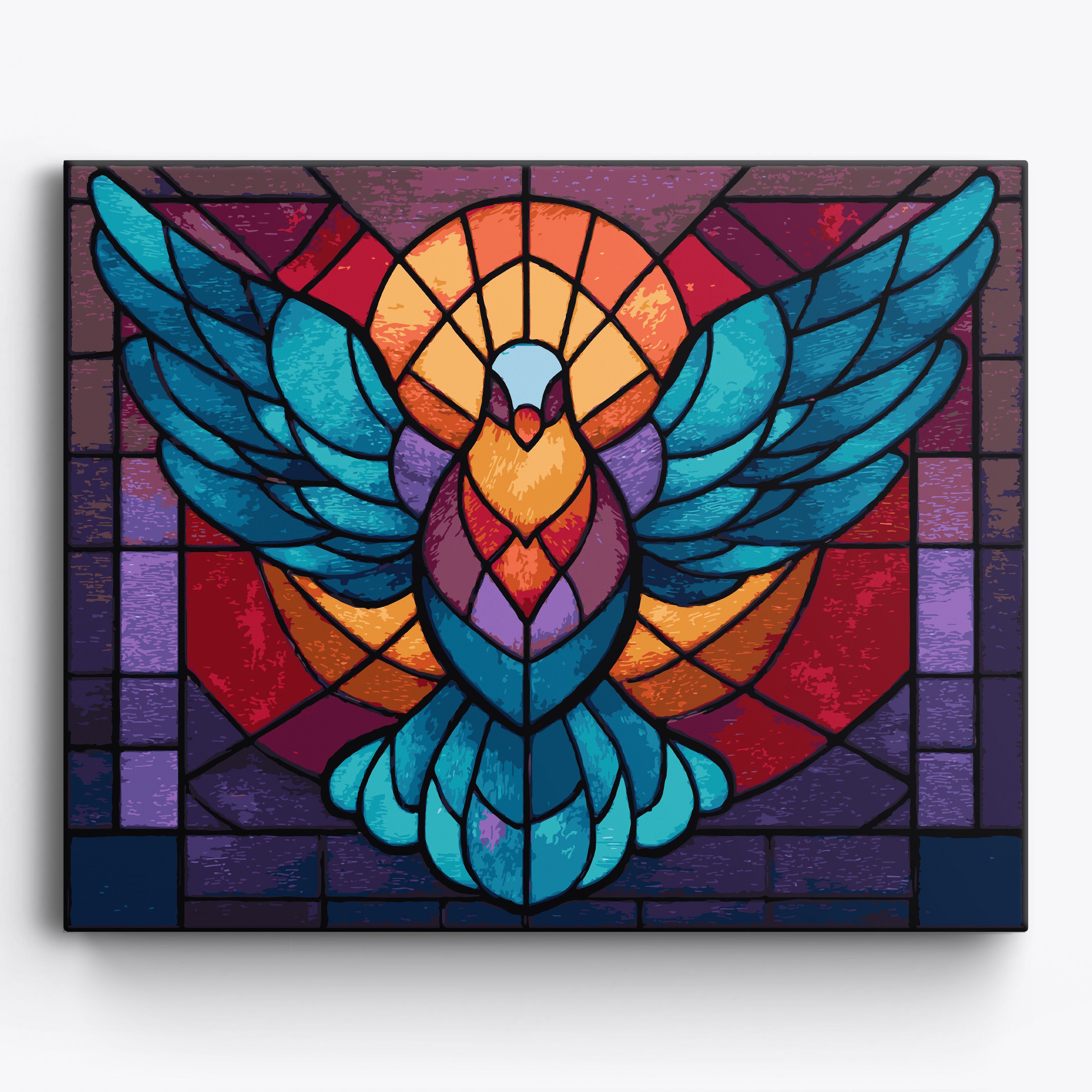 Winged Mosaic No Frame / 50x40cm
