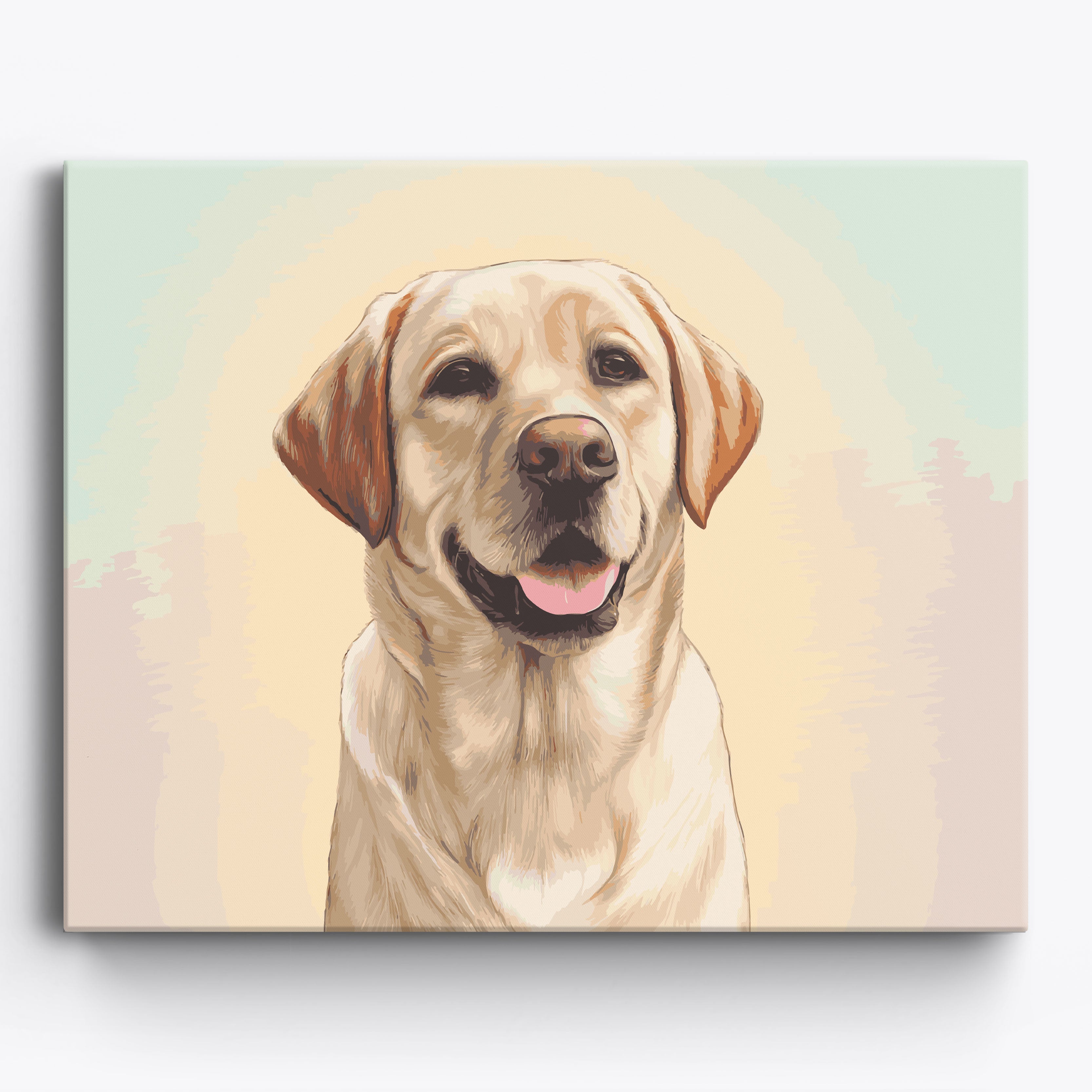 Labrador Retriever Studio No Frame / 50x40cm