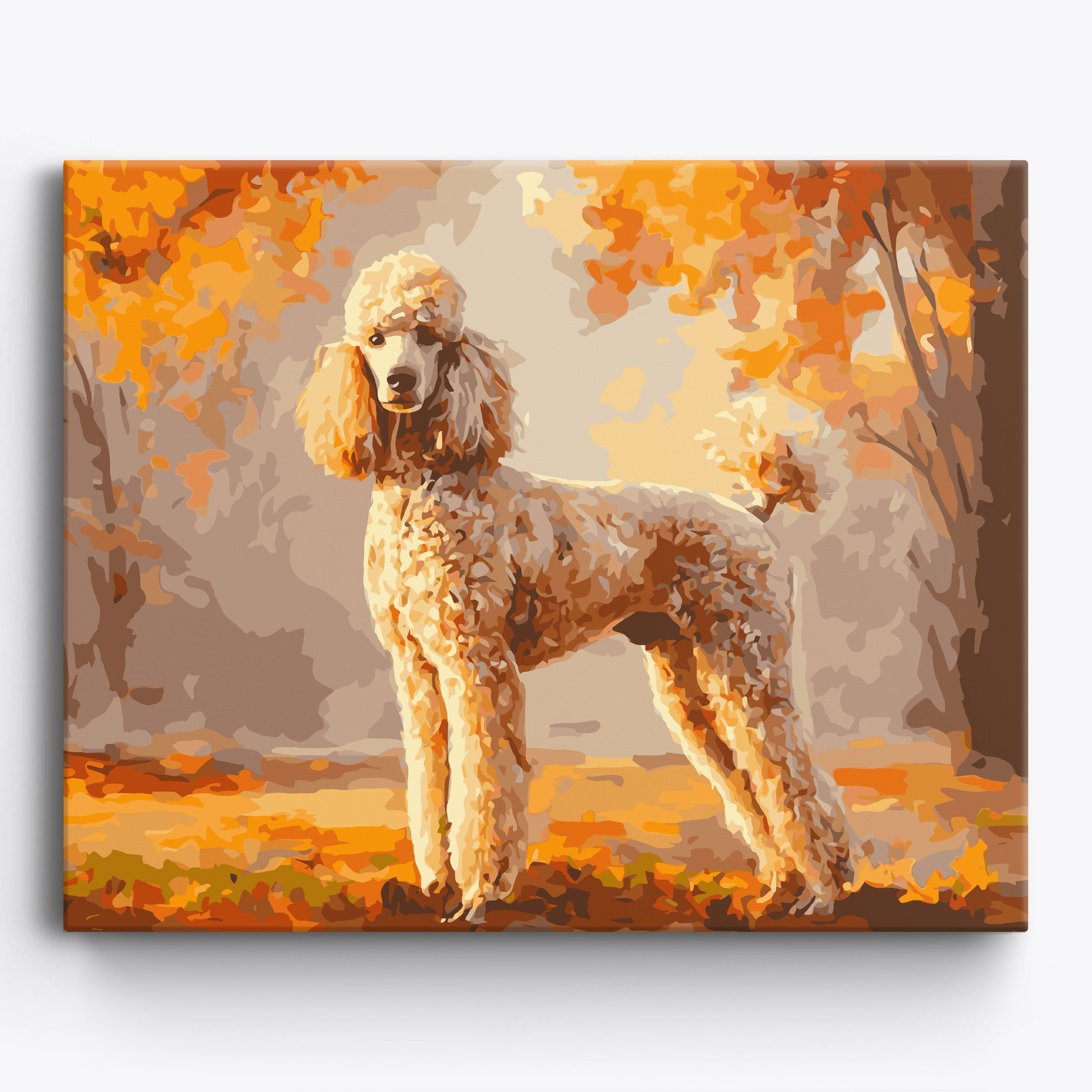 Poodle Fallscape No Frame / 50x40cm
