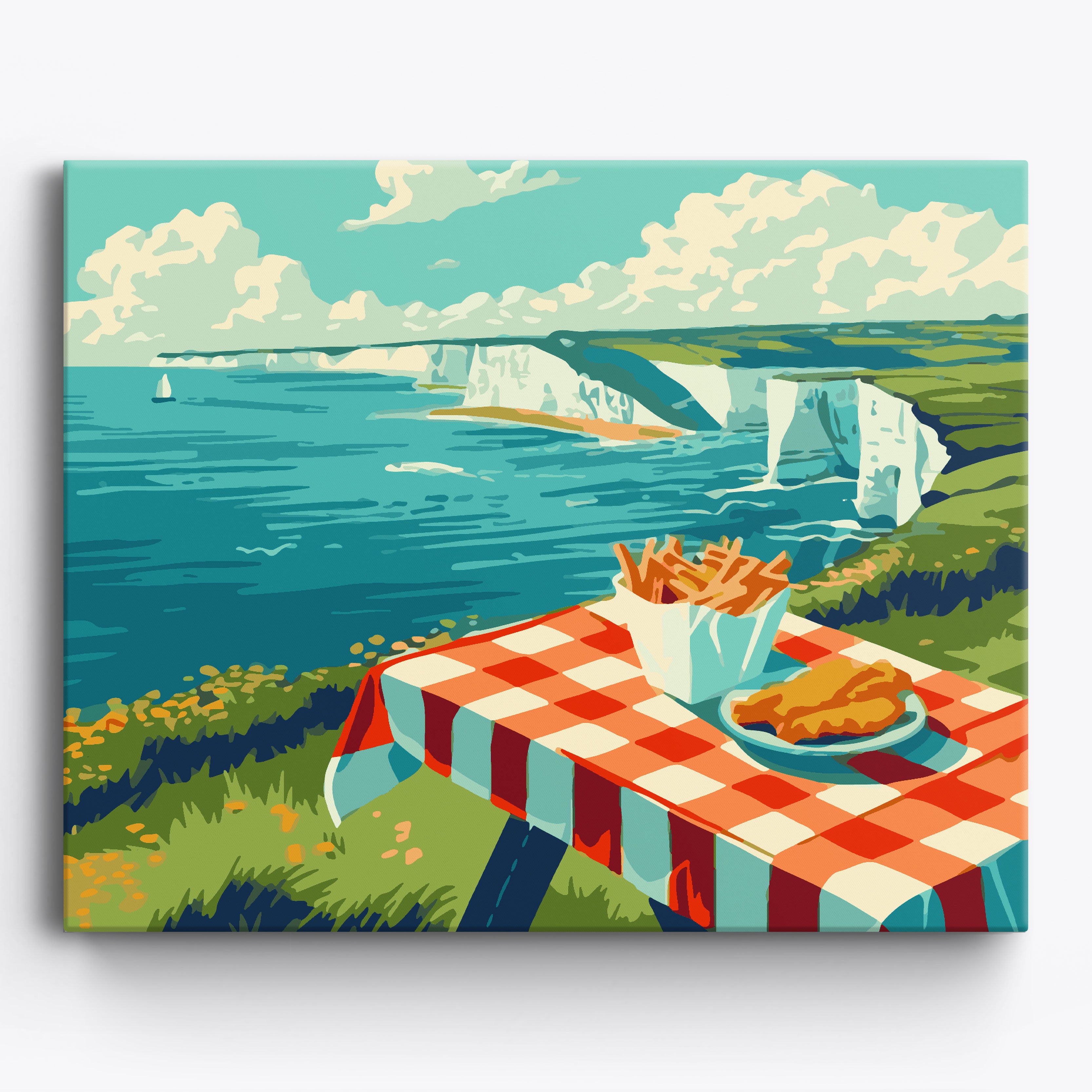 British Seaside Fish and Chips