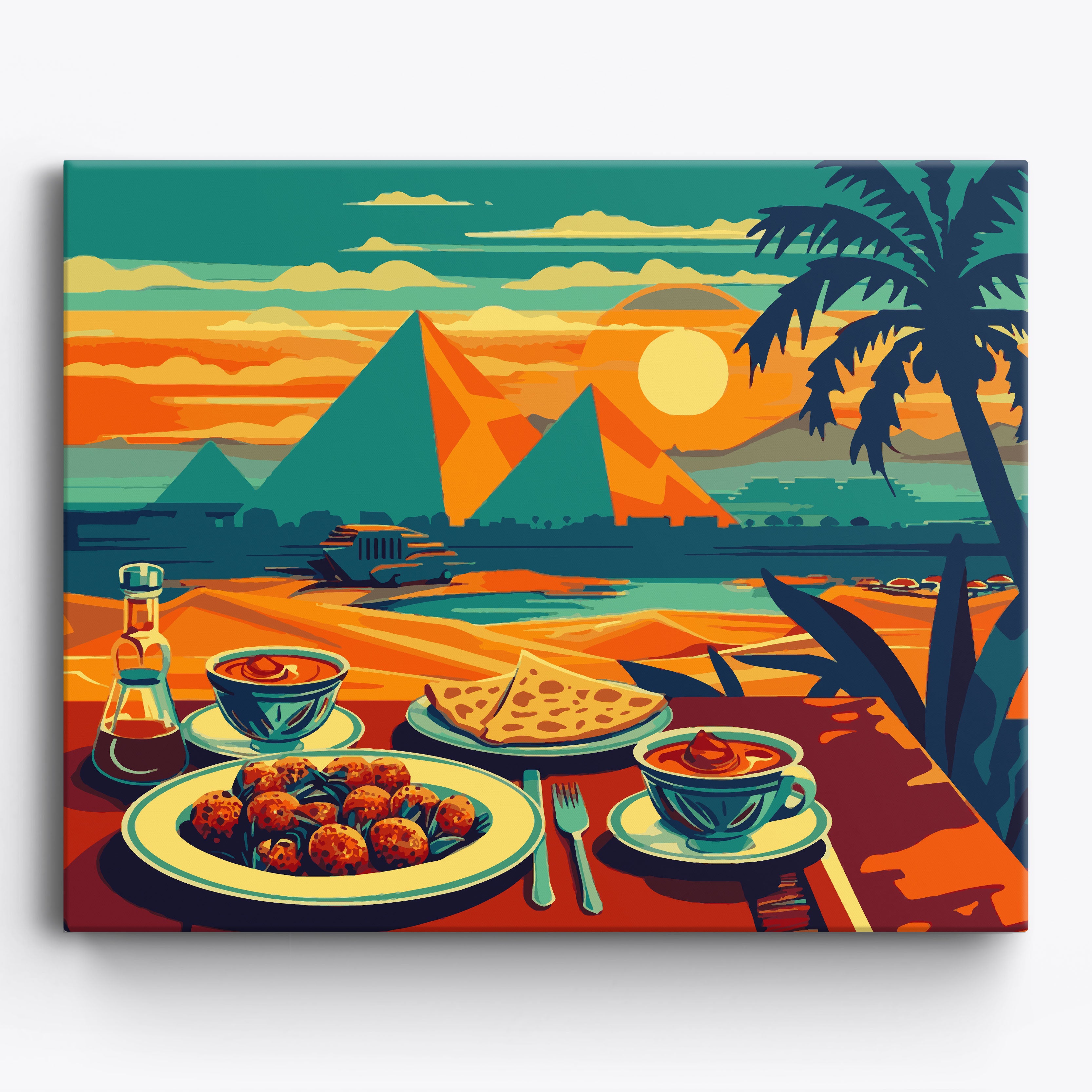 Cairo Falafel at Dusk