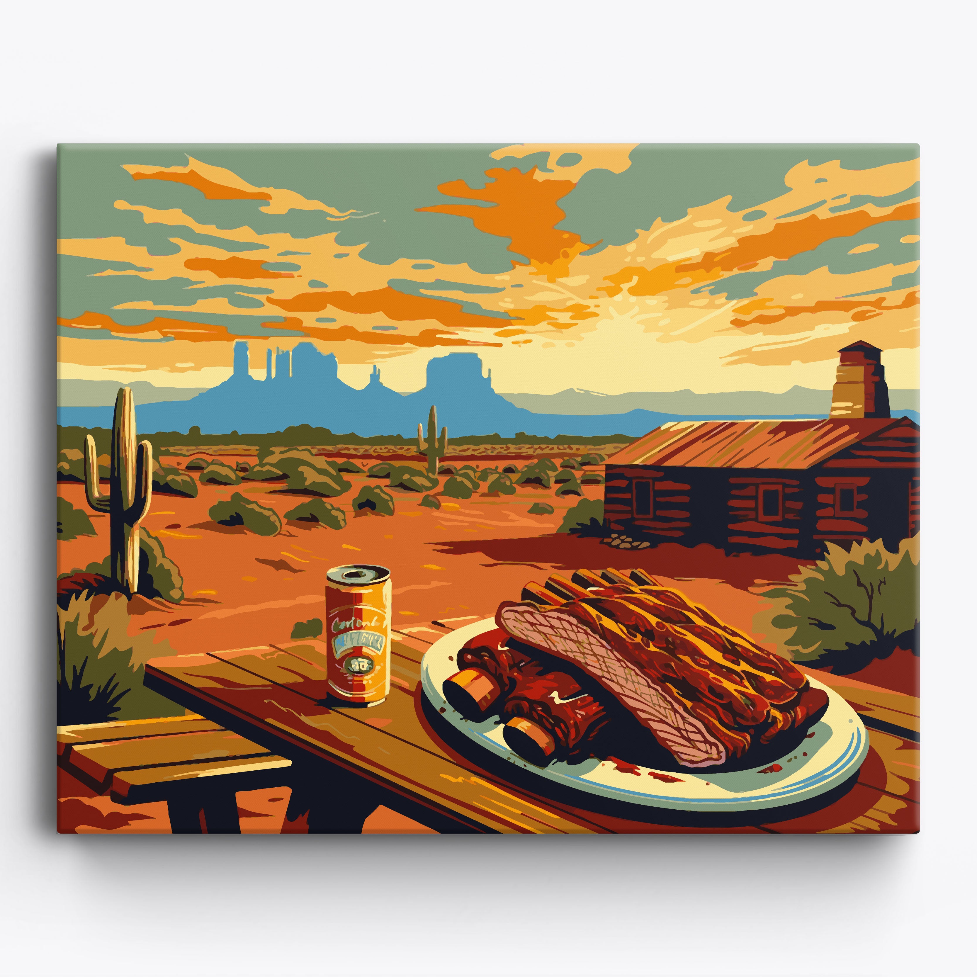 Texas Sunset Barbecue