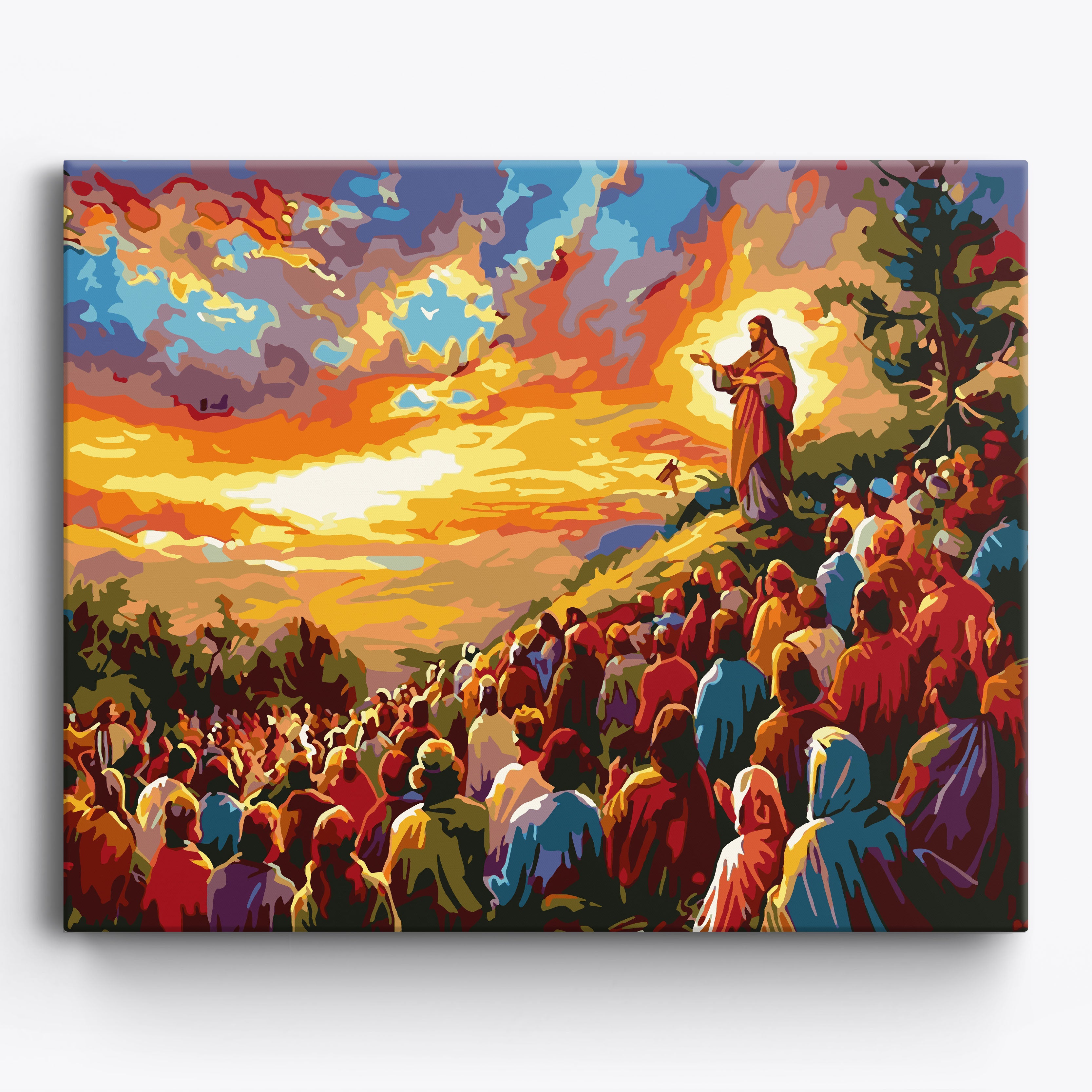 Hillside Sermon Sunset