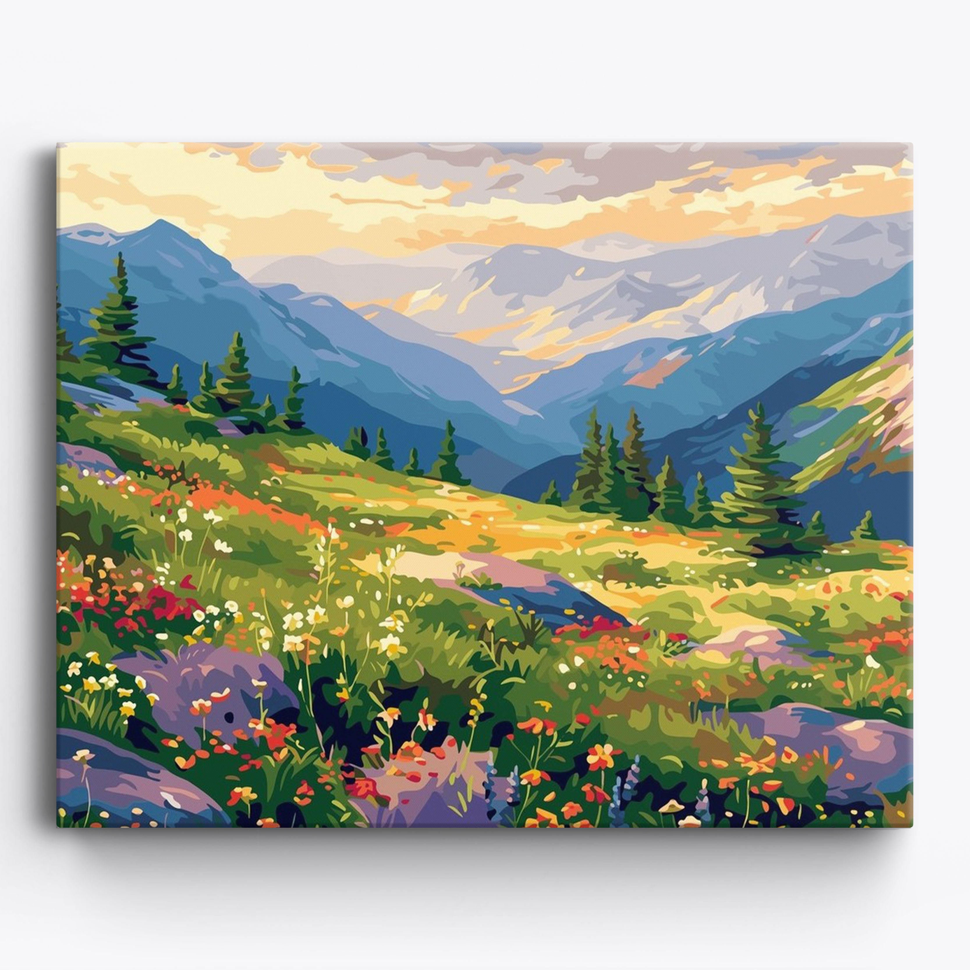 Springtime Mountain Views