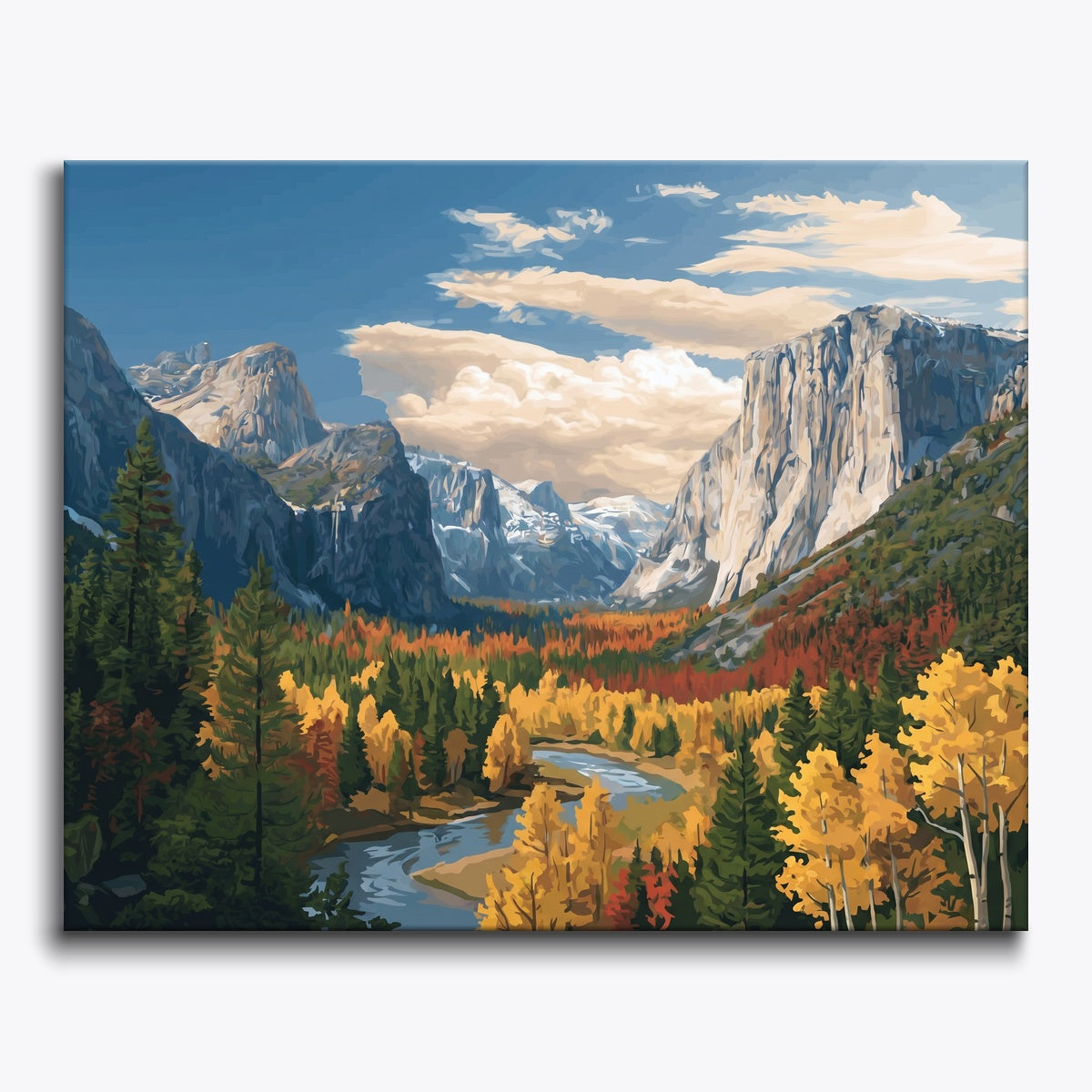Autumn Valley View