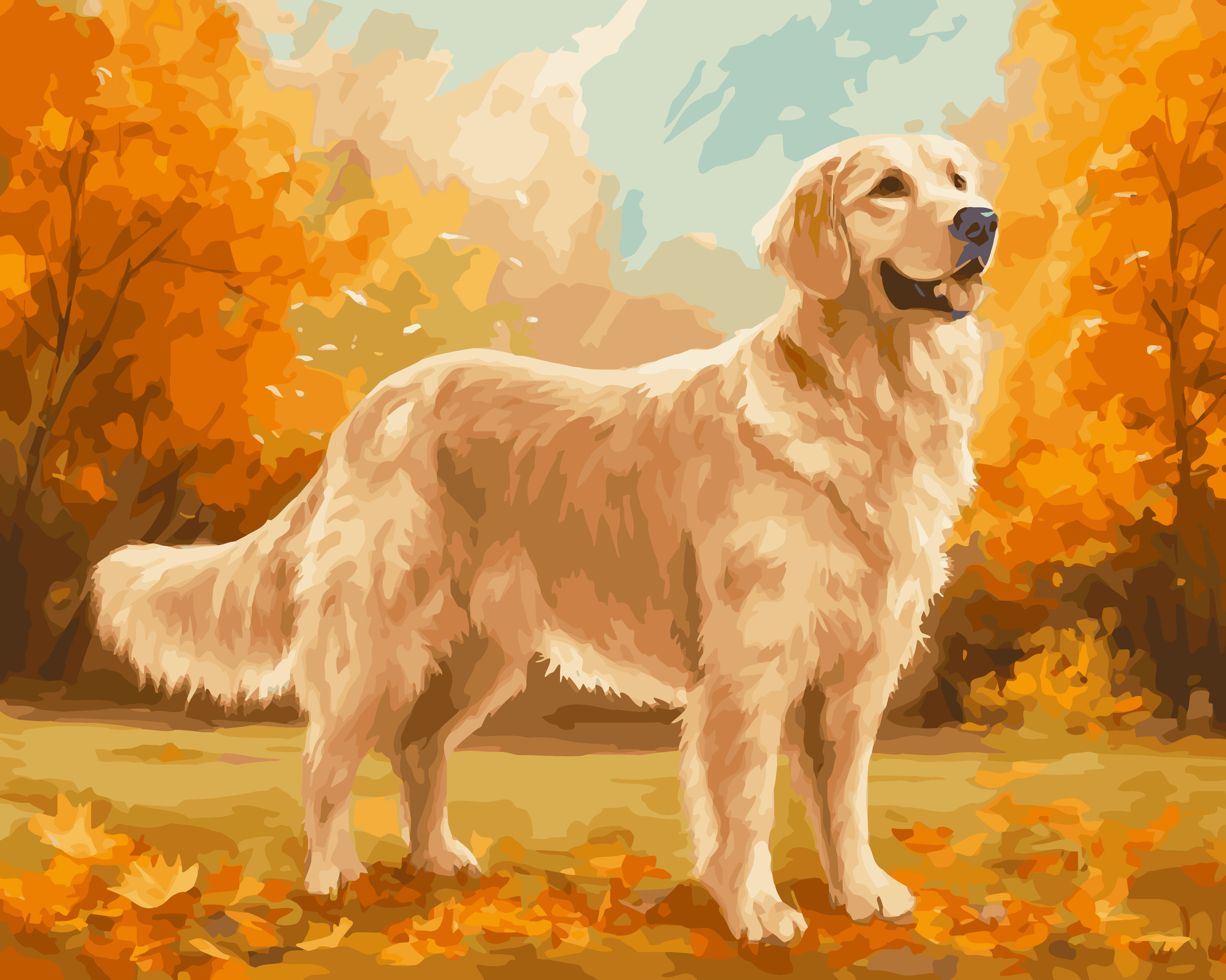 Autumn Retriever