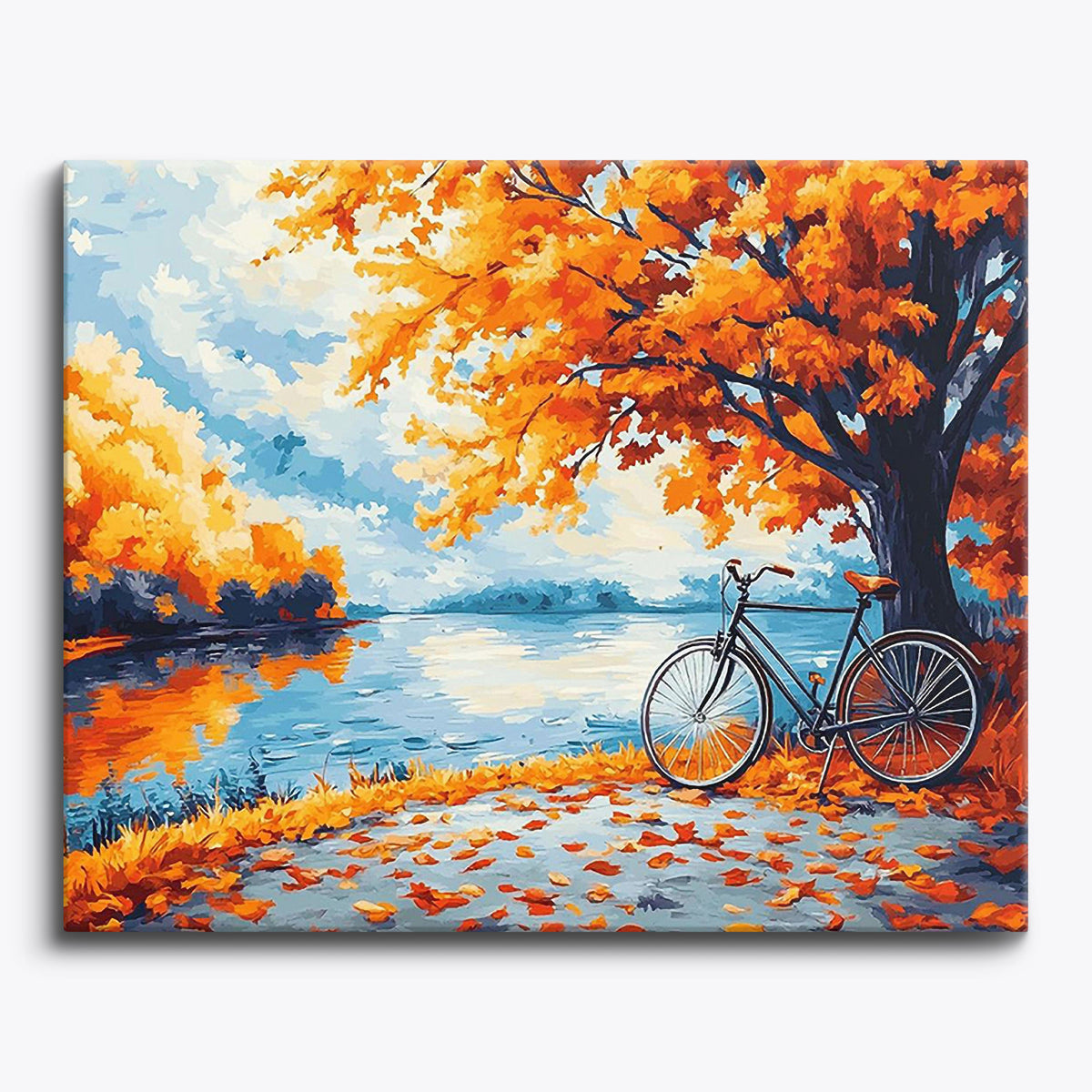 Autumn Ride | Paint by Numbers Kit by Craftoria