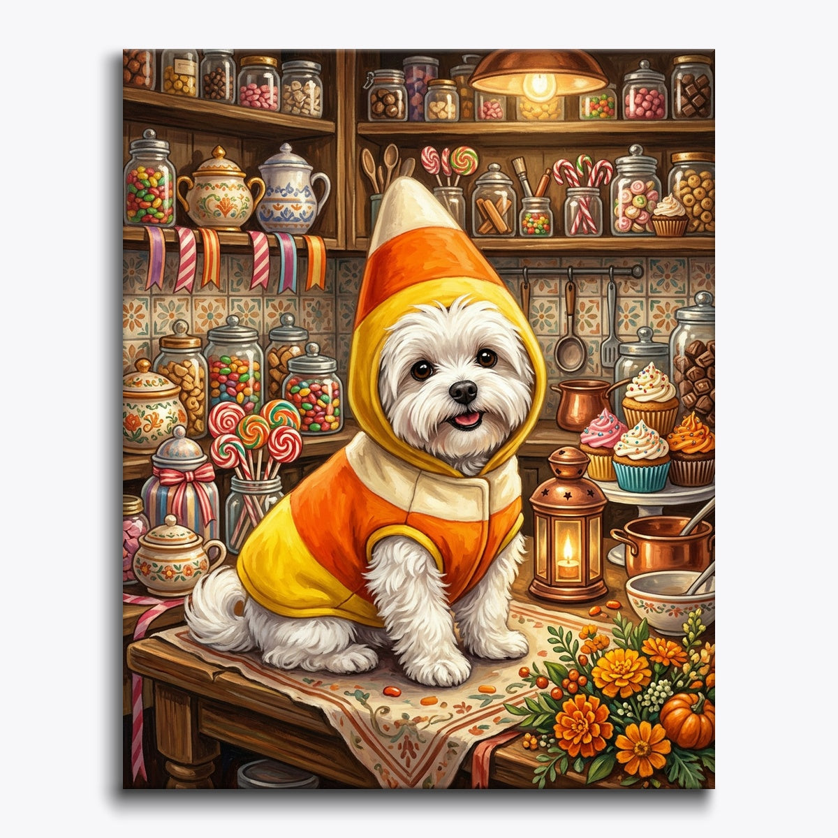 Candy Corn Pup