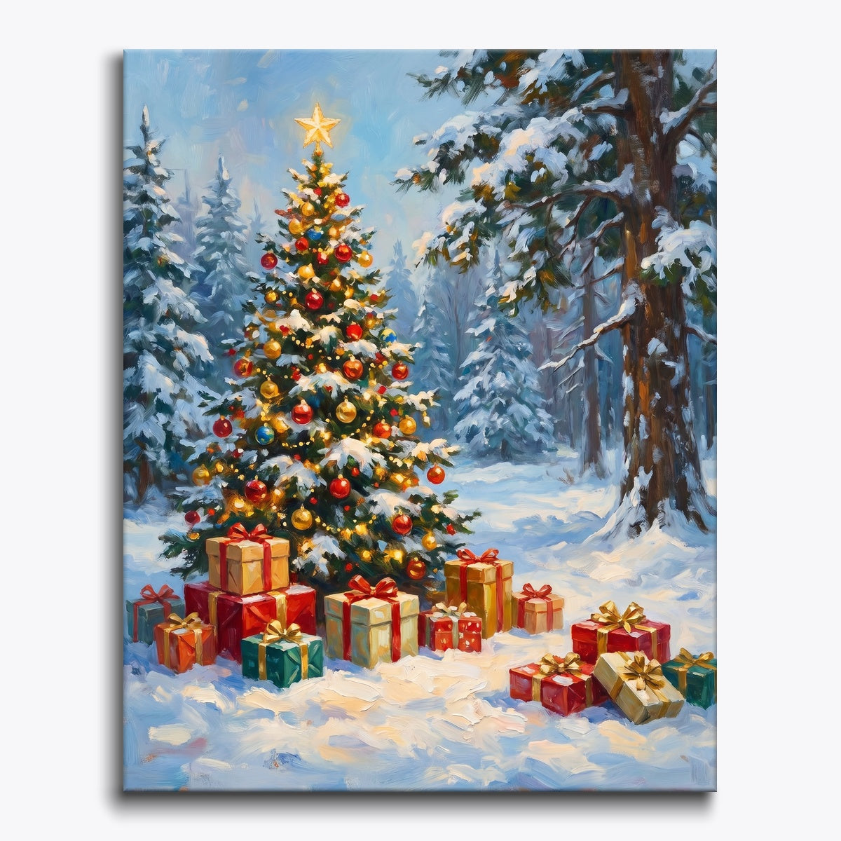 Christmas Tree Scene