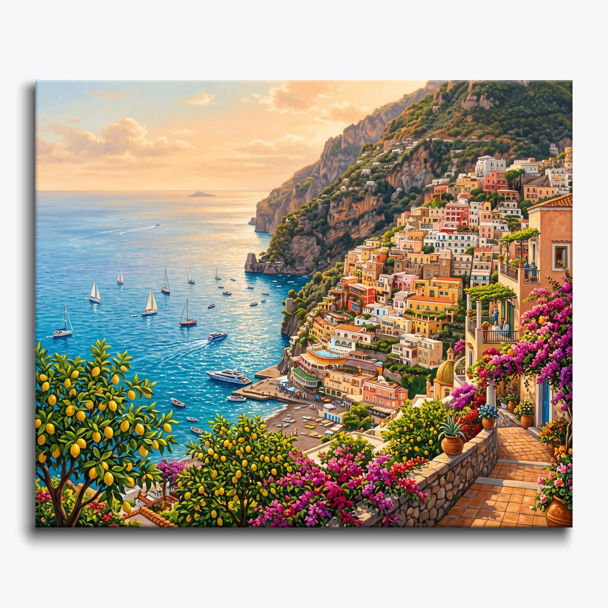 Amalfi Harbor Reverie