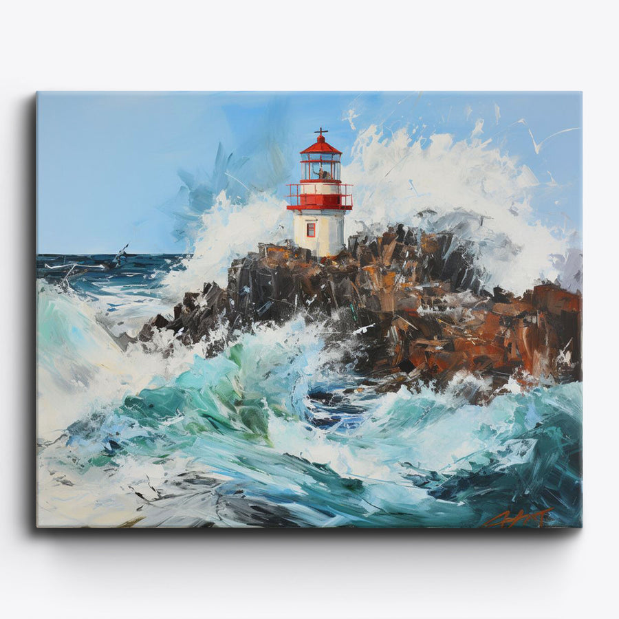 Coastal Waves No Frame