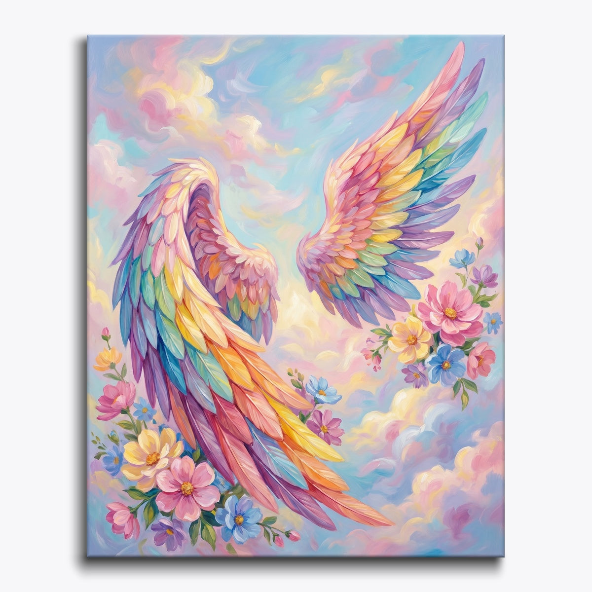 Colorful Angel Wings