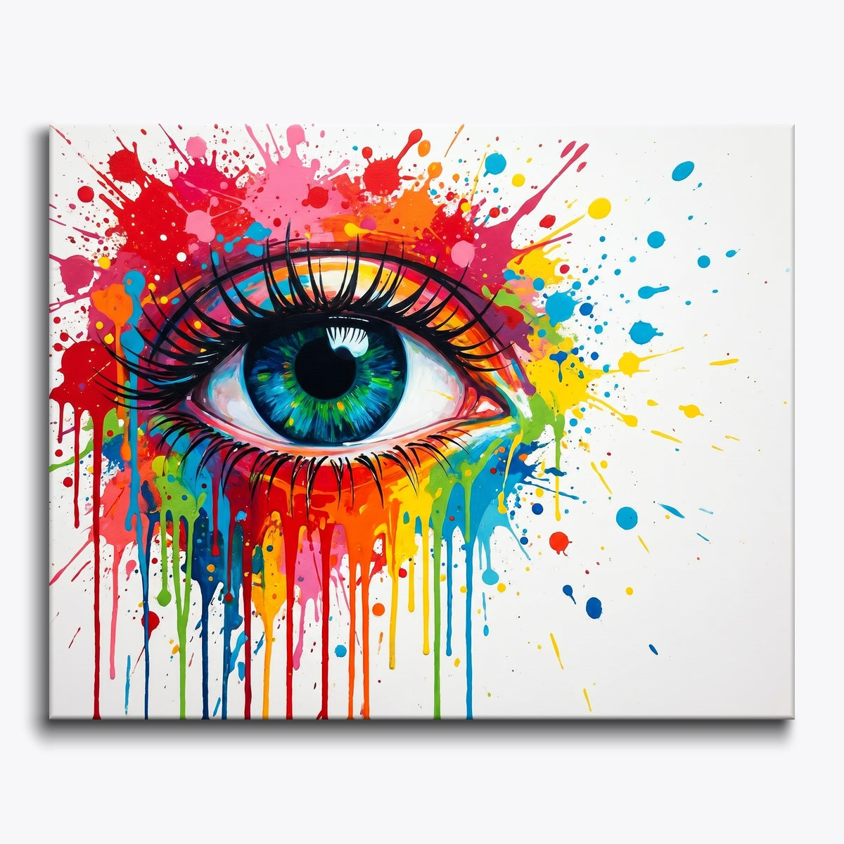 Colorful Eye Splash